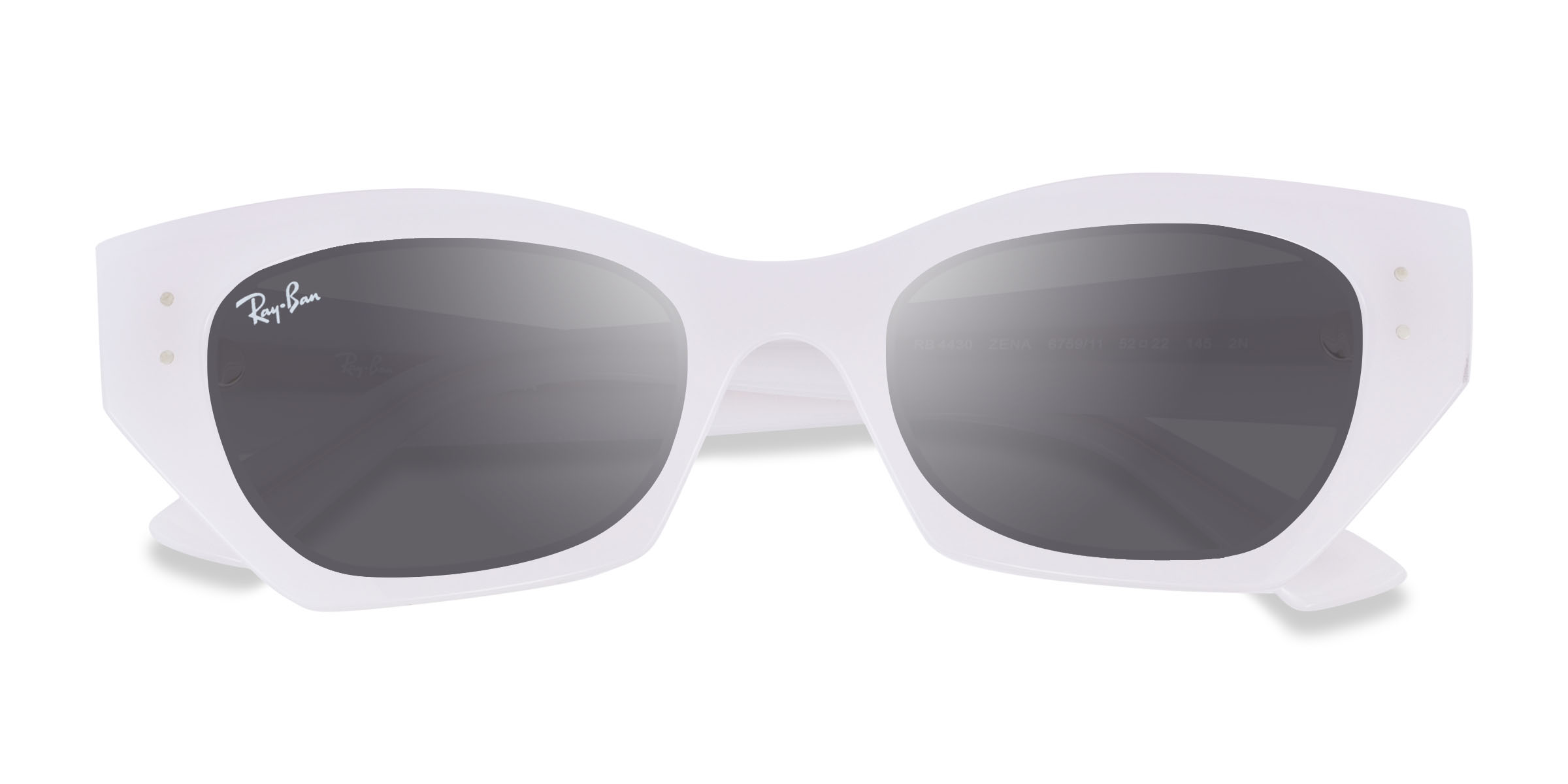 White Snow Ray-Ban RB4430 Zena -  Eco-friendly Sunglasses