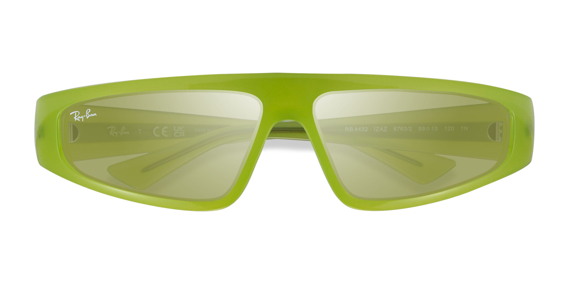 Apple Green Ray-Ban RB4432 Izaz -  Eco-friendly Lunettes de soleil