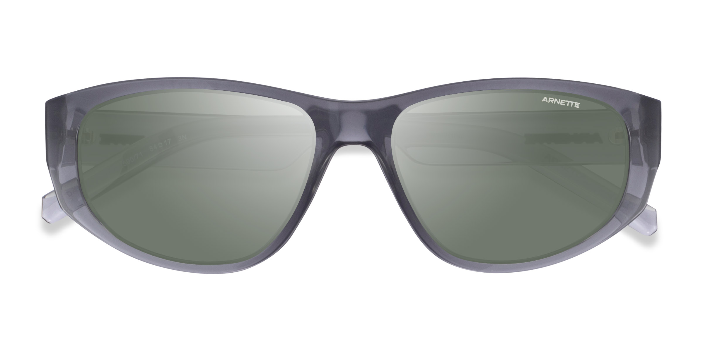 Shiny Gray ARNETTE Daemon -  Plastique Lunettes de soleil