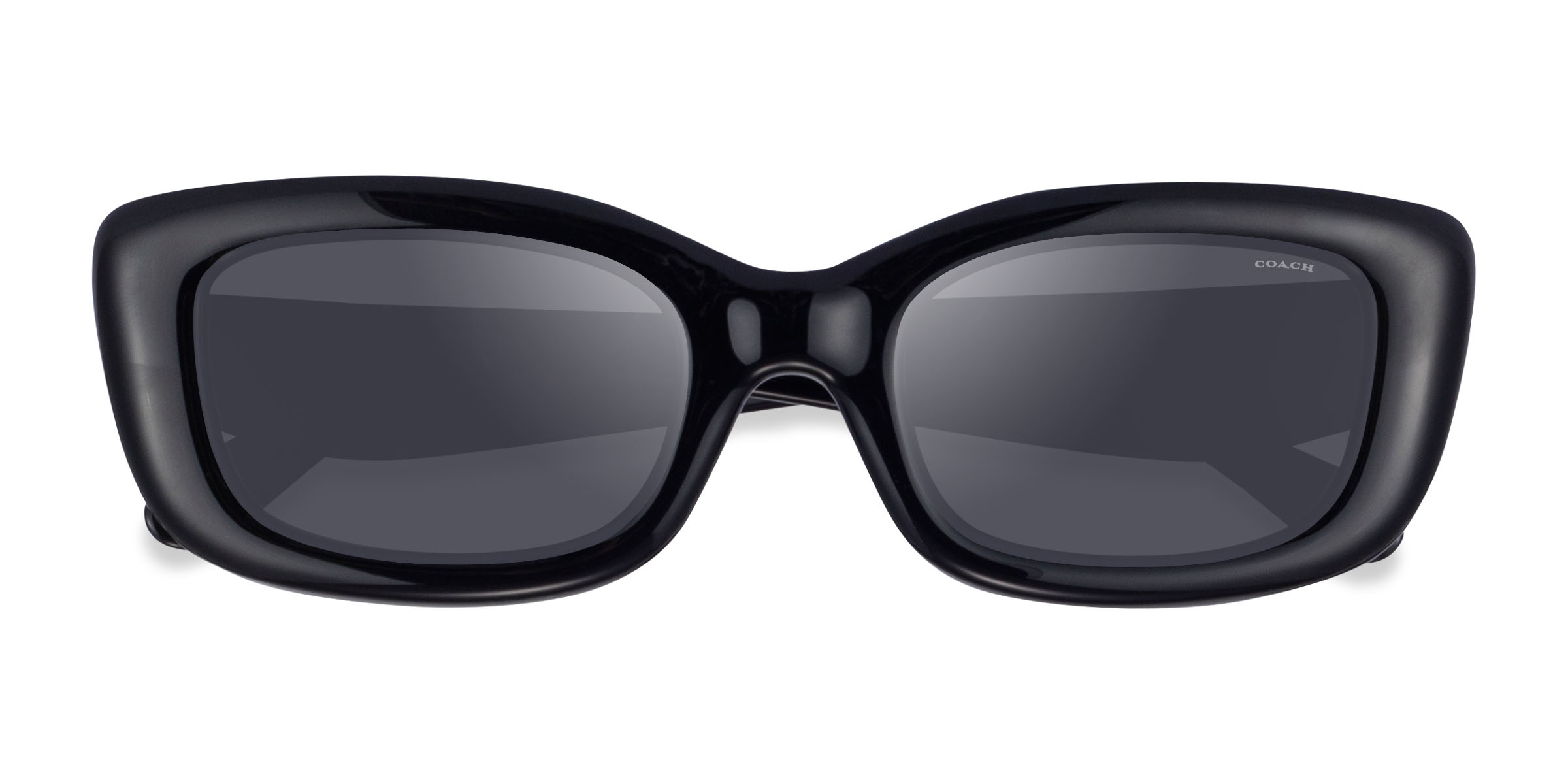 Black Coach HC8390U CR610 -  Plastic Sunglasses