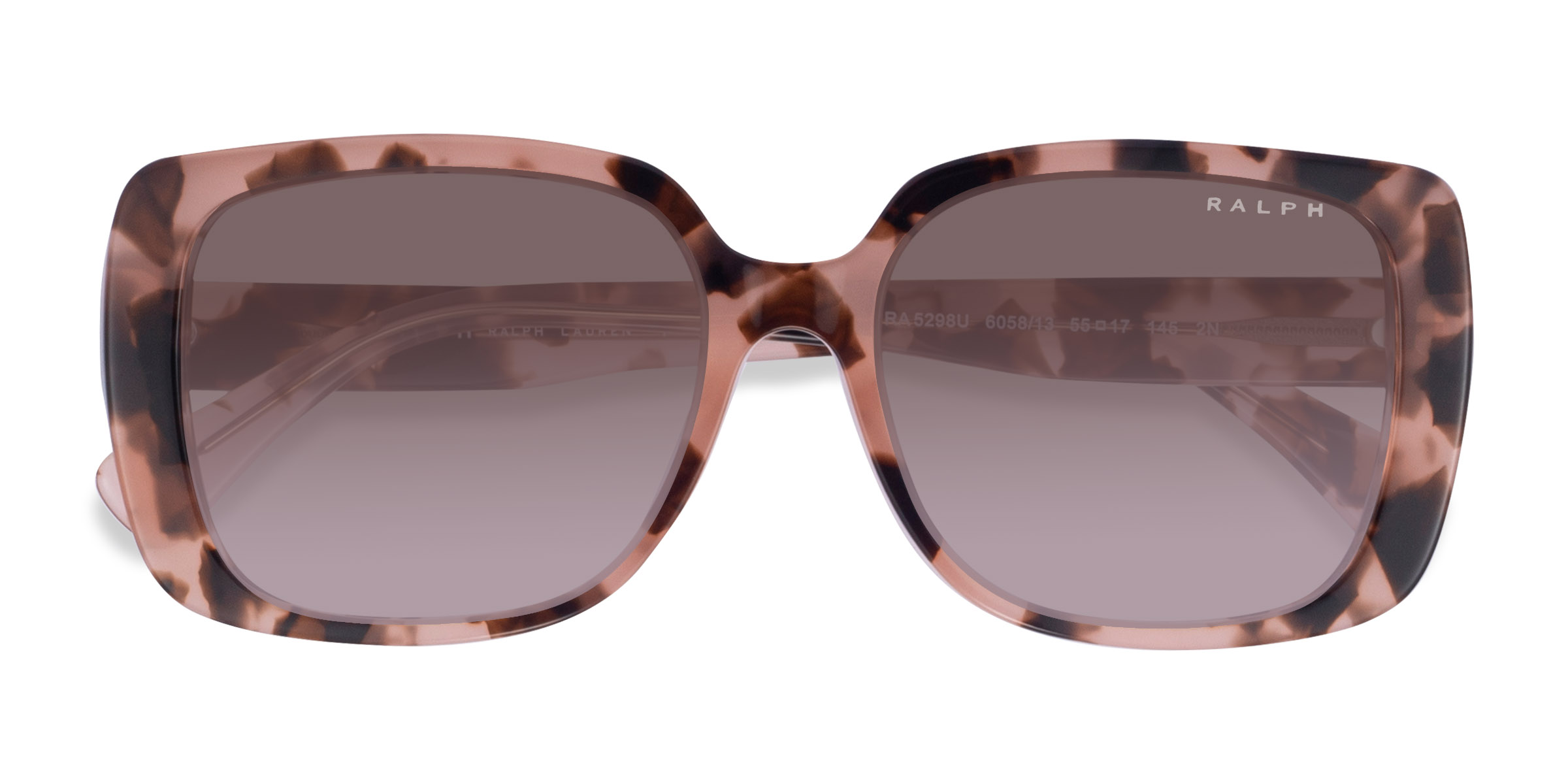 Shiny Ivory Tortoise Ralph RA5298U -  Acetate Sunglasses