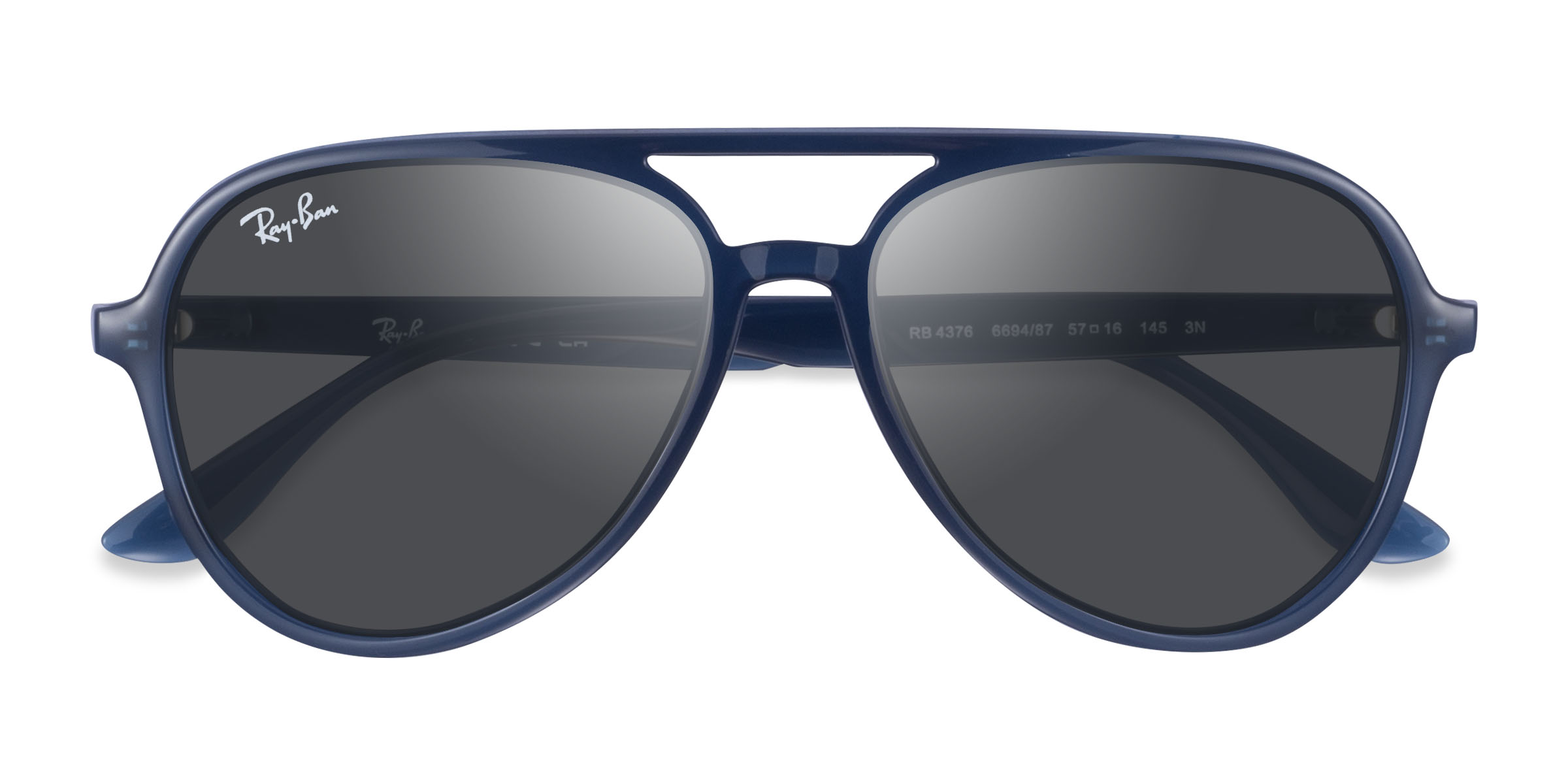 Navy Ray-Ban RB4376 -  Plastic Sunglasses