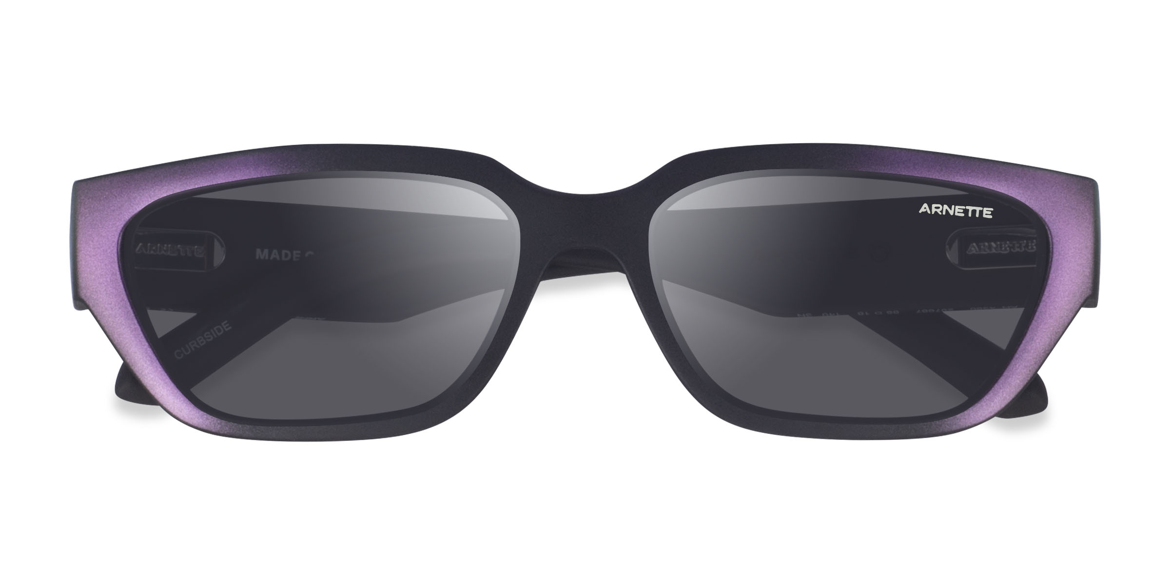 Black Purple ARNETTE Curbside -  Eco-friendly Sunglasses