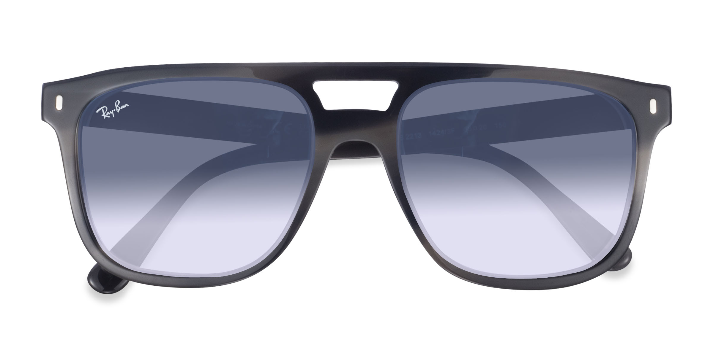 Gris Ray-Ban RB2213 -  Plastique Lunettes de soleil