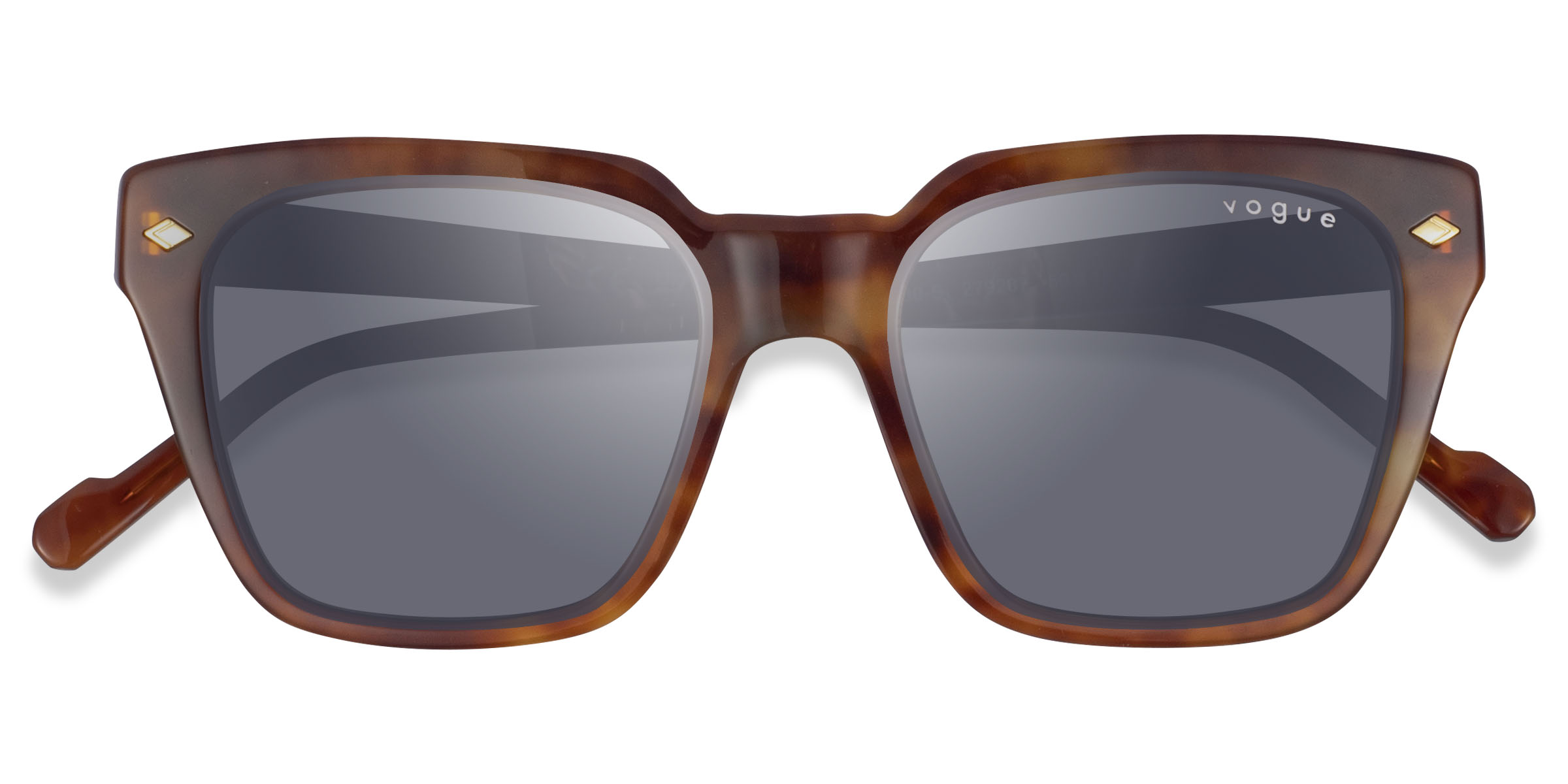 Brown Tortoise Vogue Eyewear VO5380S -  Acétate Lunettes de soleil