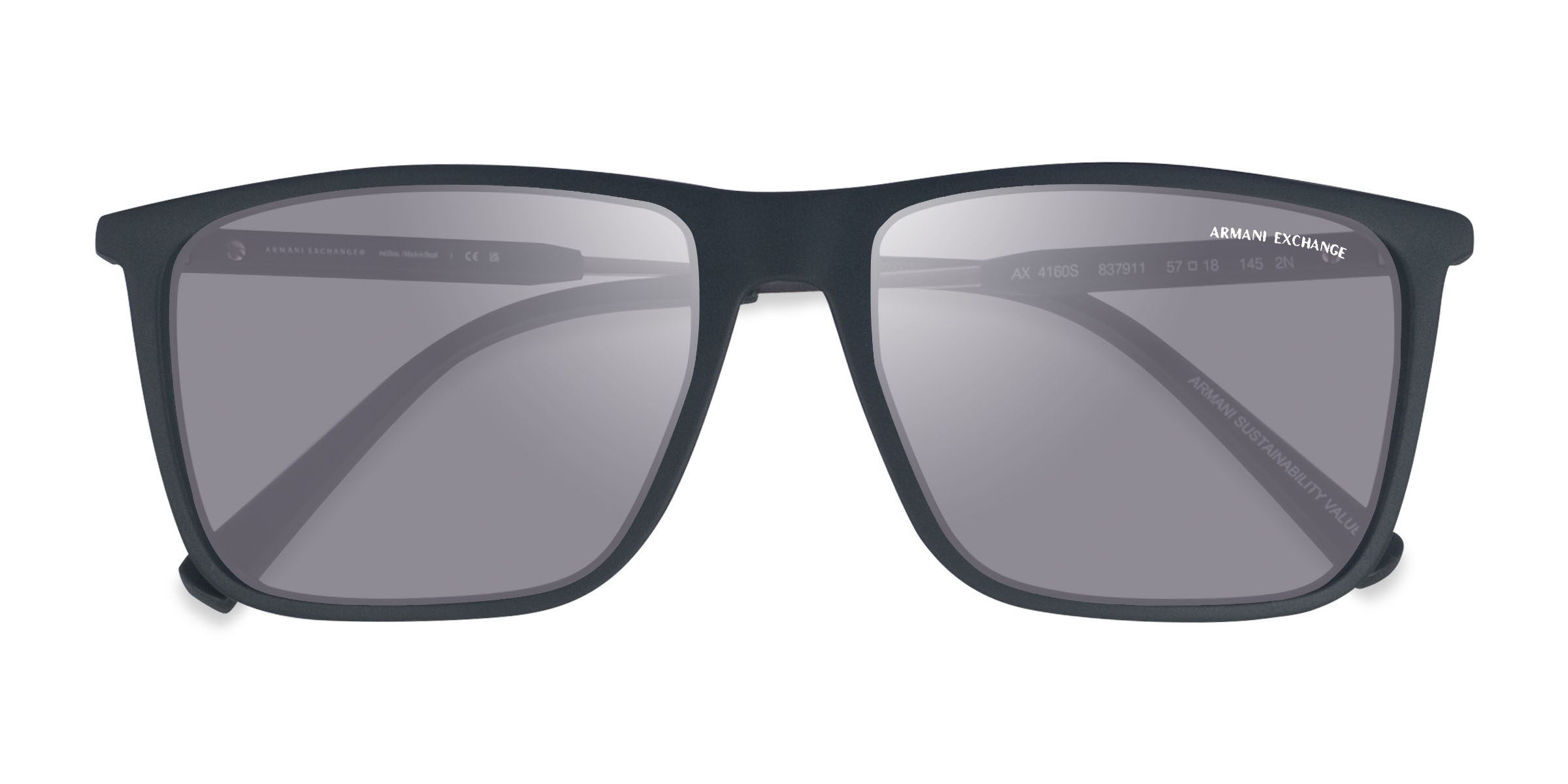 Vert Mat Armani Exchange AX4160S -  Eco-friendly Lunettes de soleil