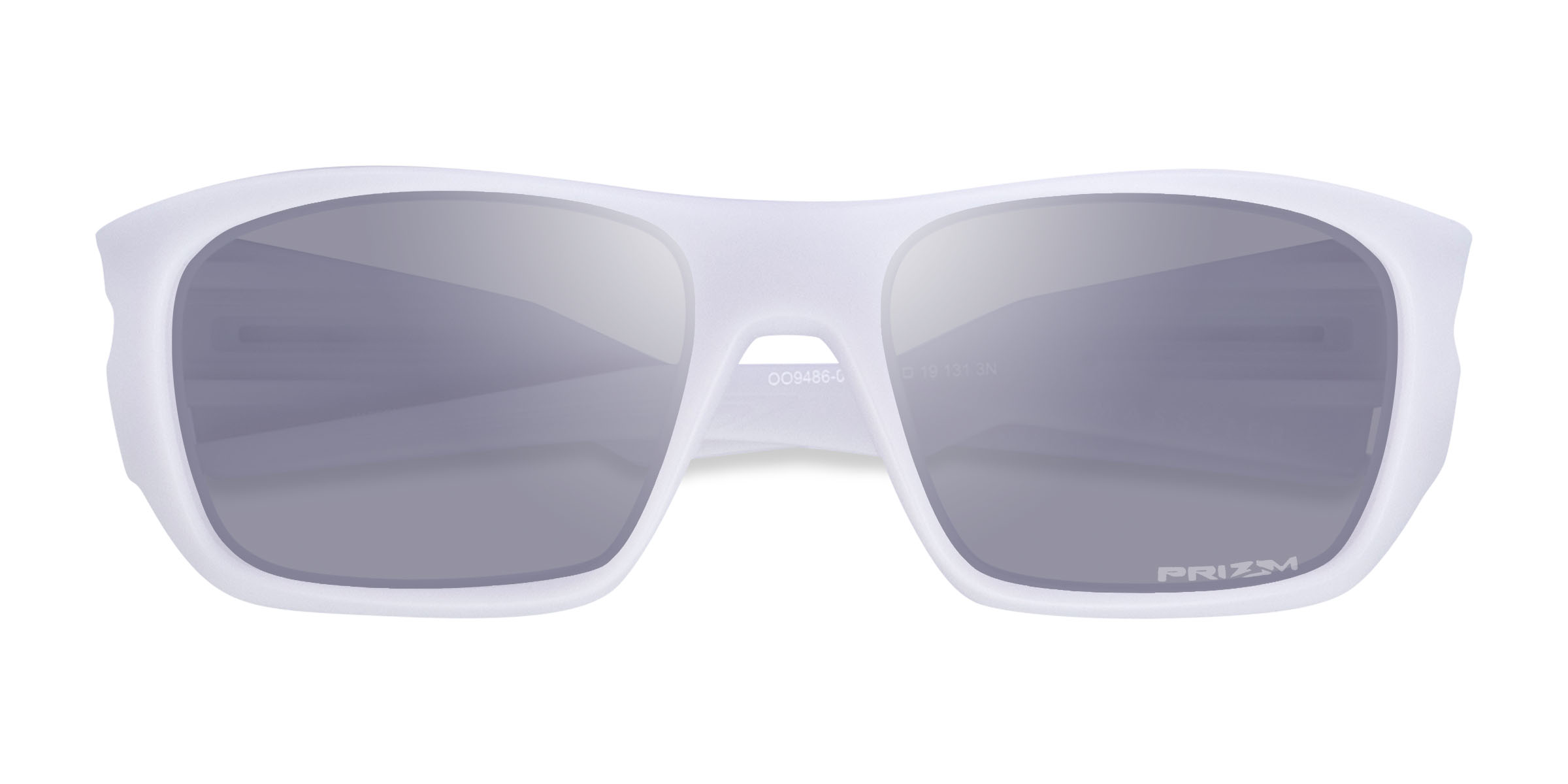 Blanche Oakley Masseter -  Plastique Lunettes de soleil