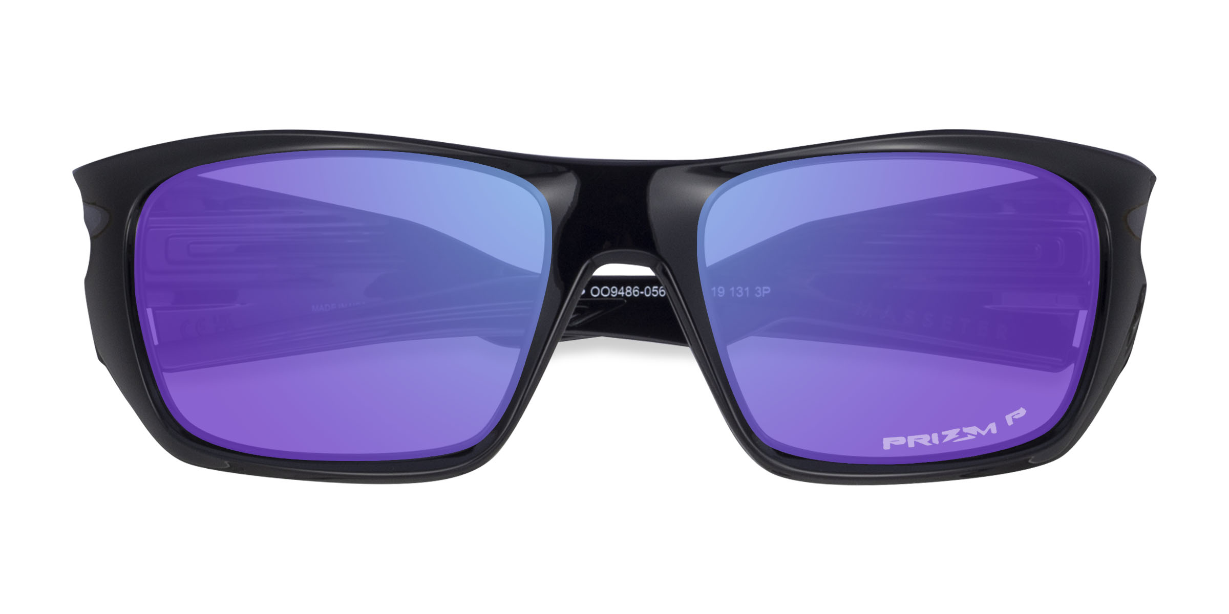 Noir Oakley Masseter -  Plastique Lunettes de soleil