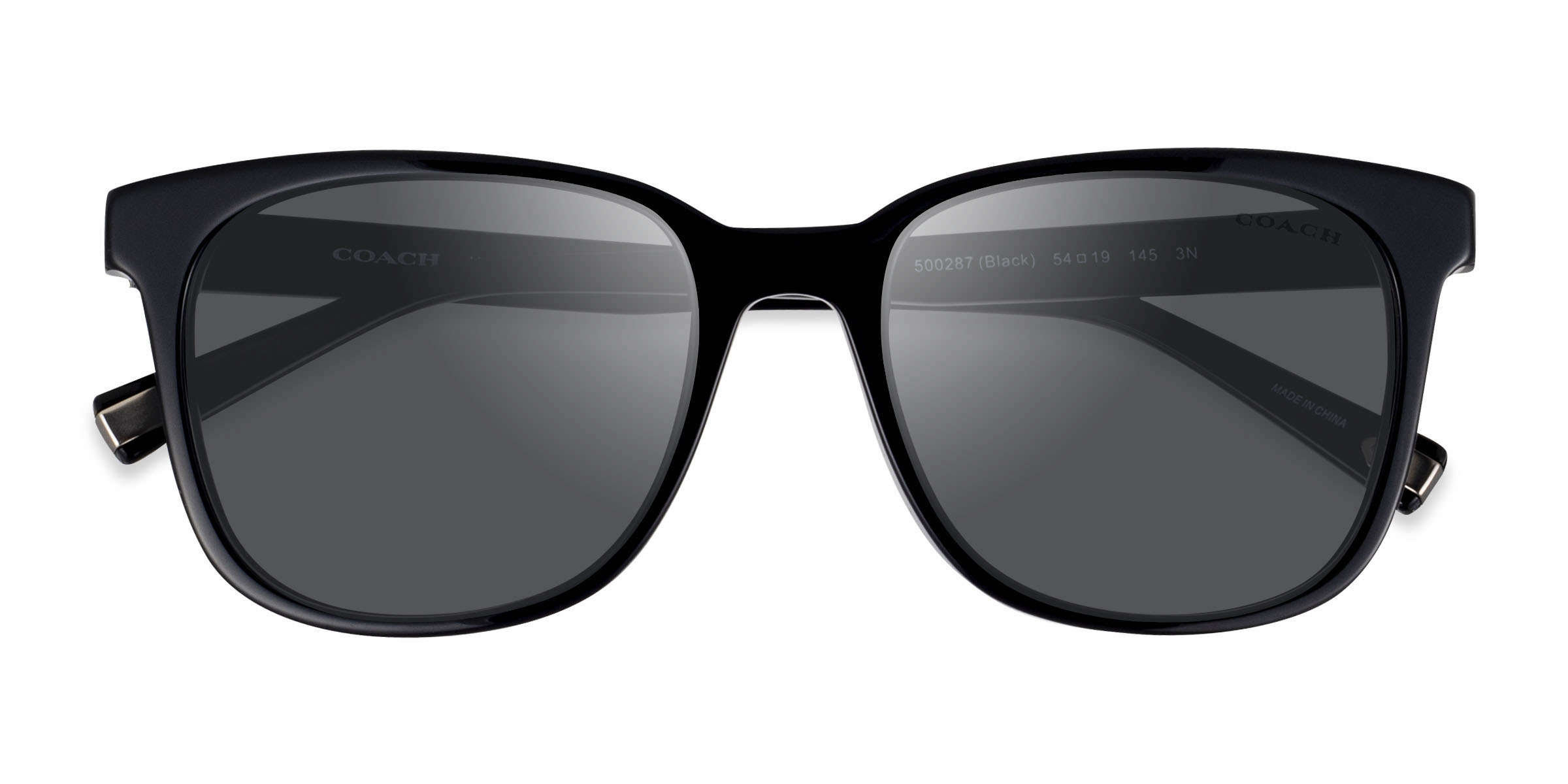 Black Coach HC8313U C2095 -  Acetate Sunglasses