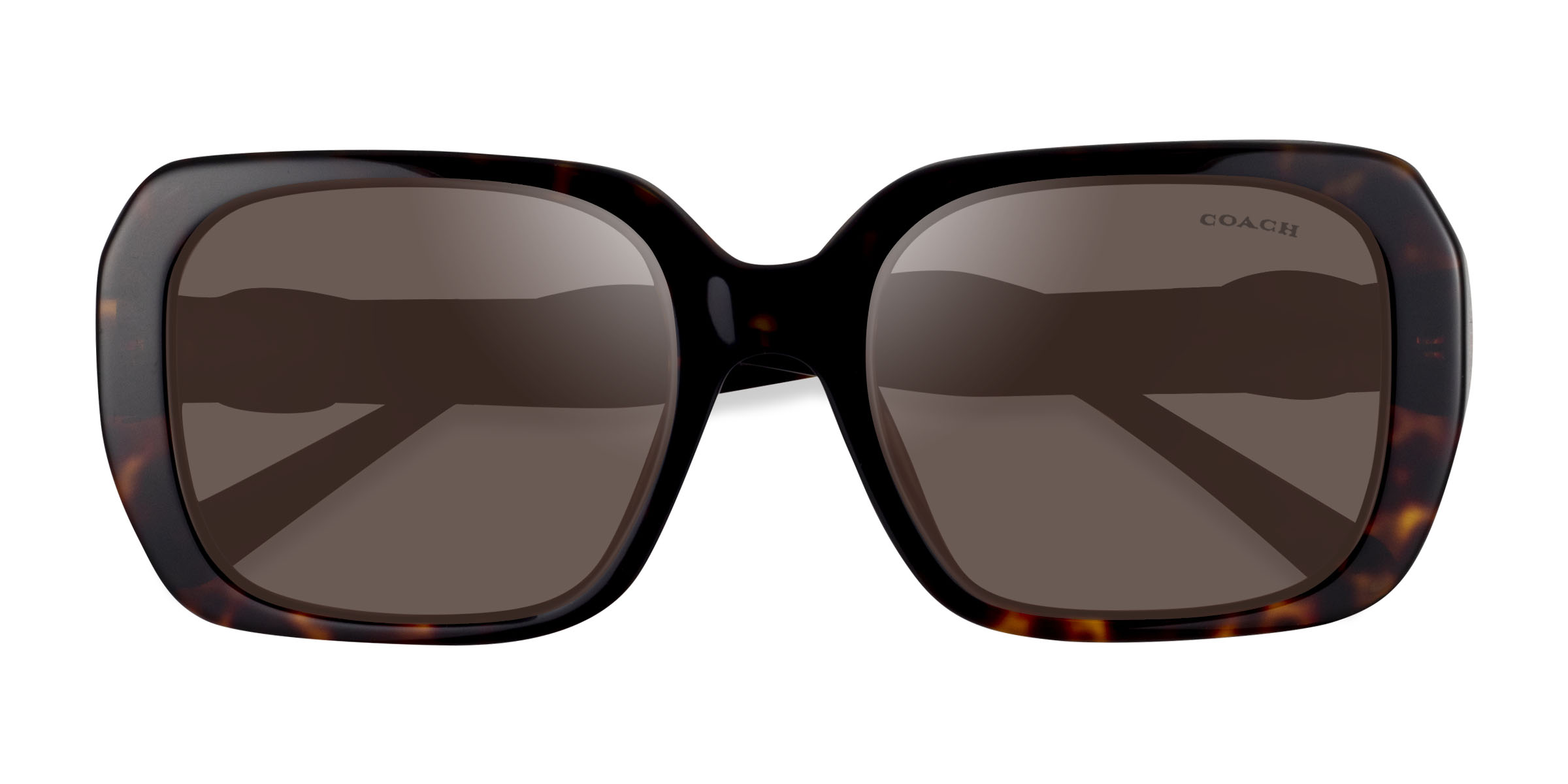 Dark Tortoise Coach HC8329U C6188 -  Acetate Sunglasses