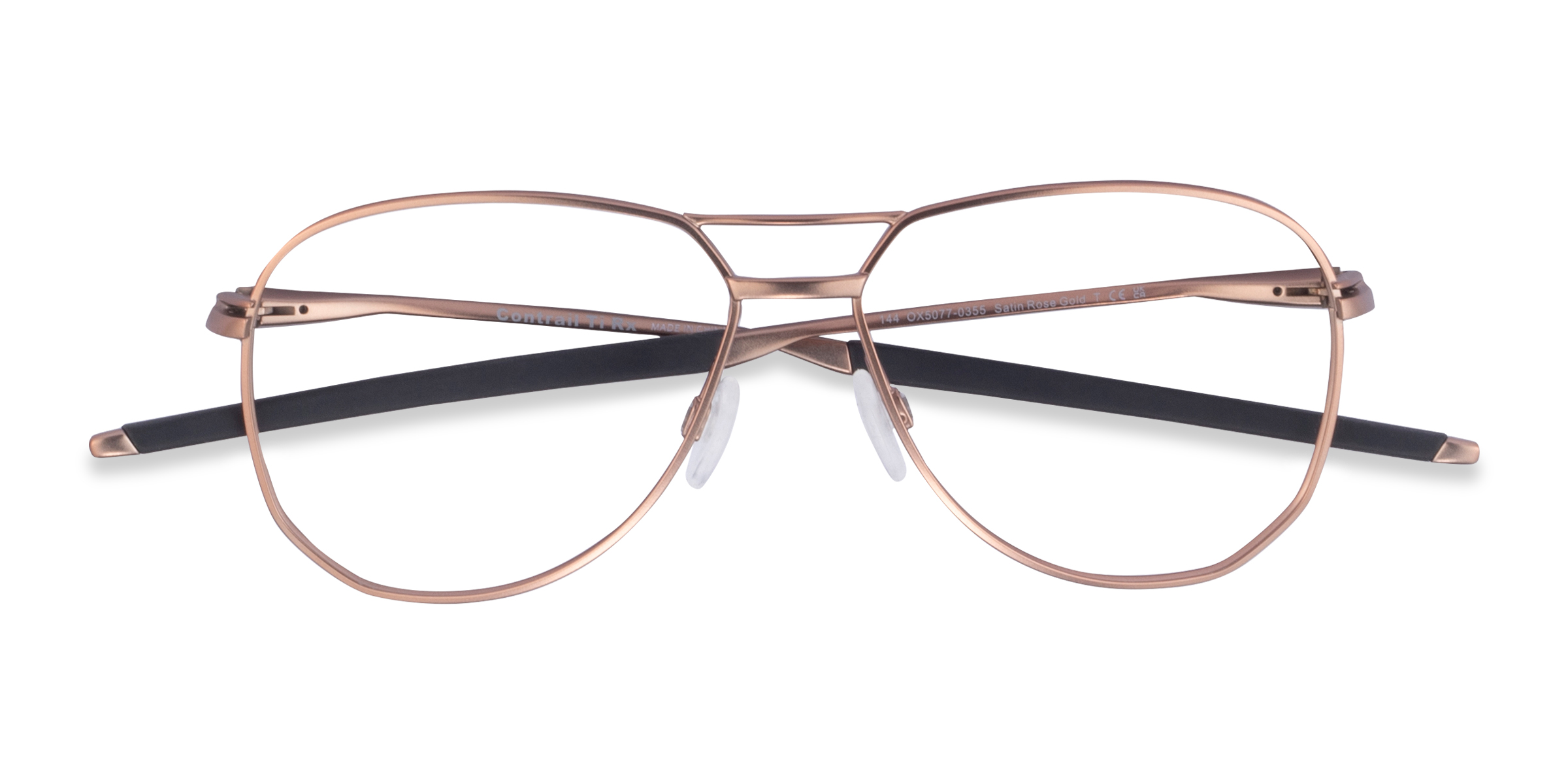 Satin Rose Gold Oakley Contrail Ti Rx -  Titanium Lunettes de vue