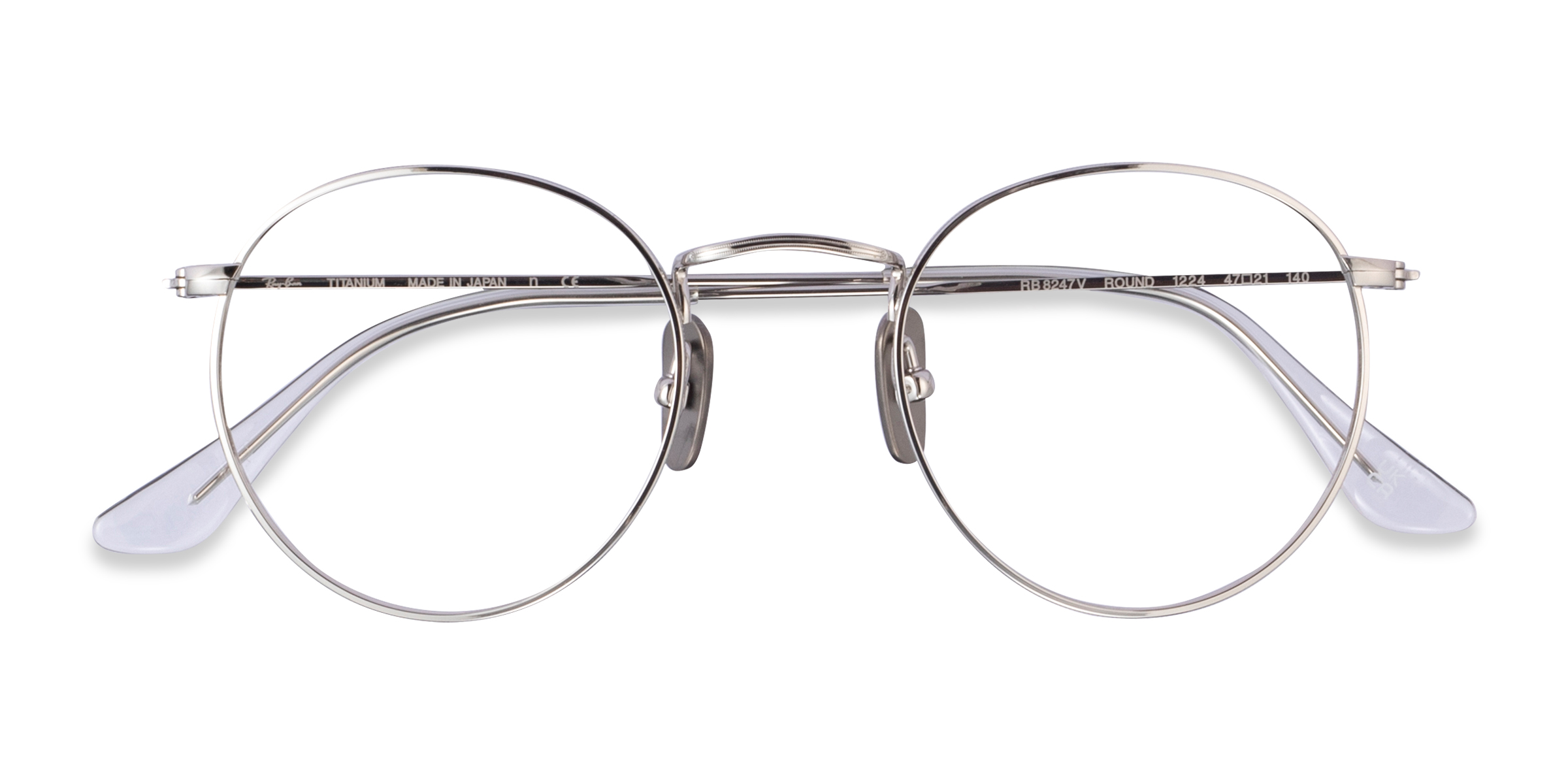 Argenté Ray-Ban RB8247V -  Titanium Lunettes de vue