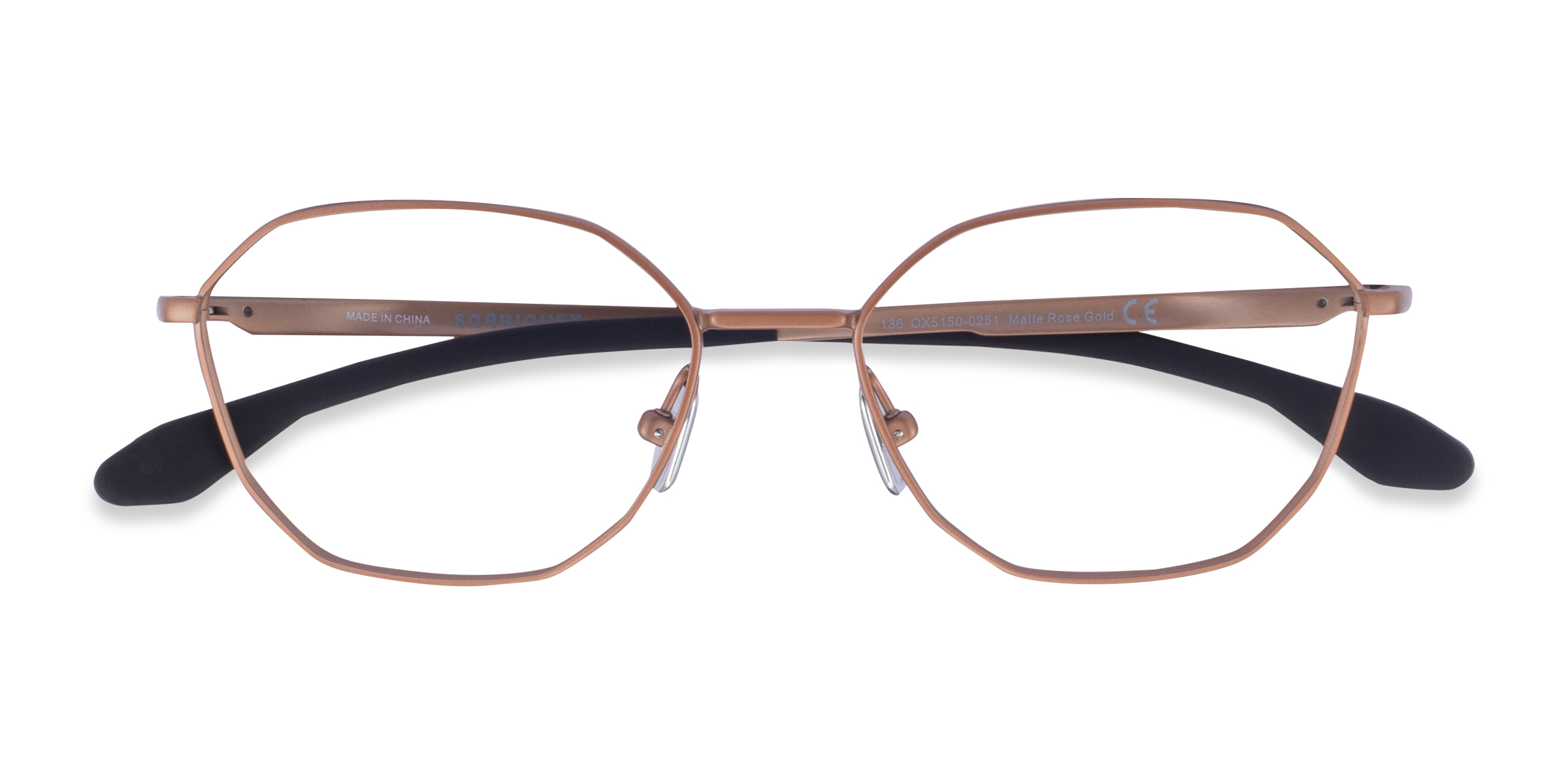 Matte Rose Gold Oakley Sobriquet -  Titanium Lunettes de vue