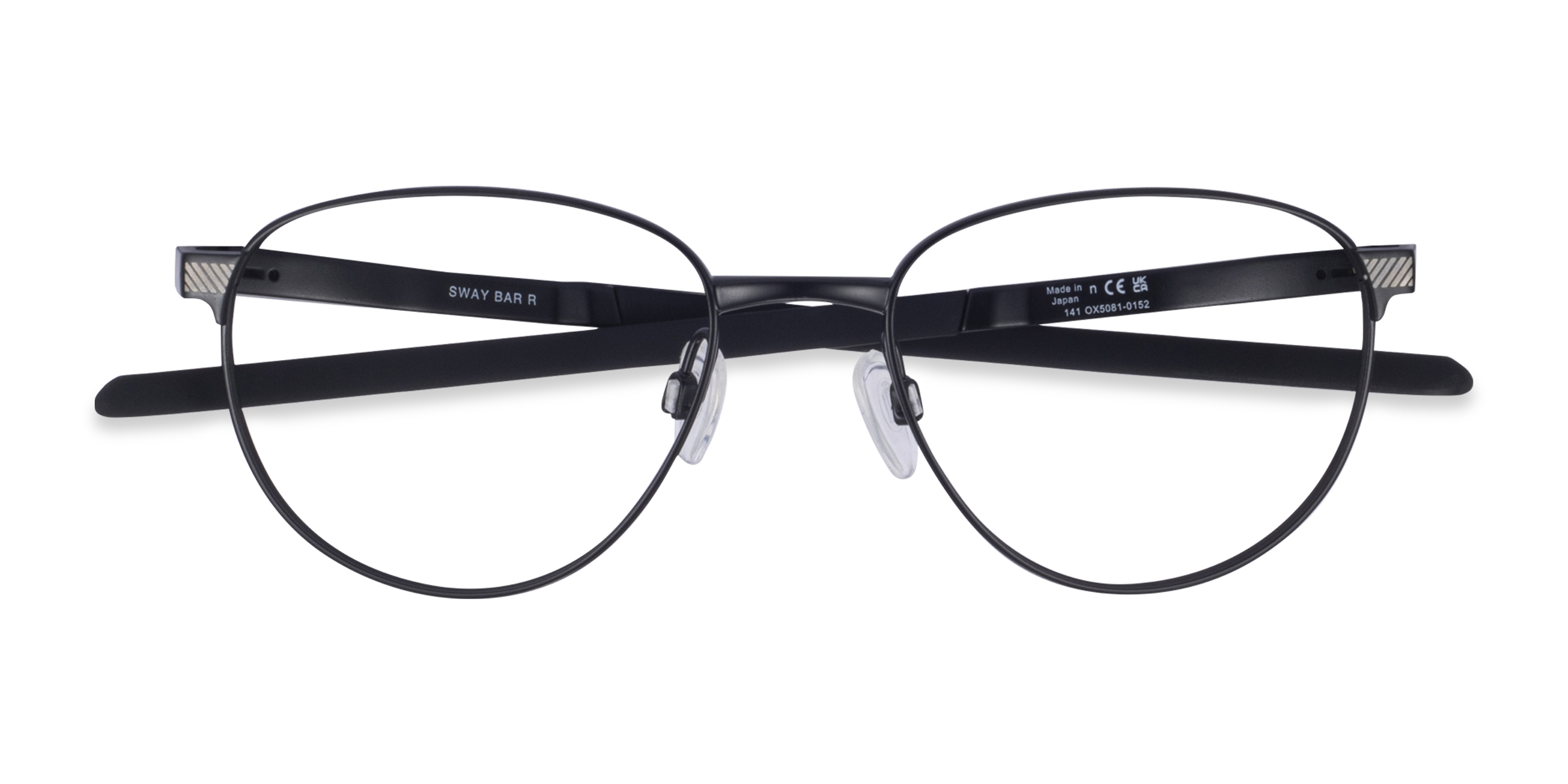 Noir Oakley Sway Bar R -  Titanium Lunettes de vue