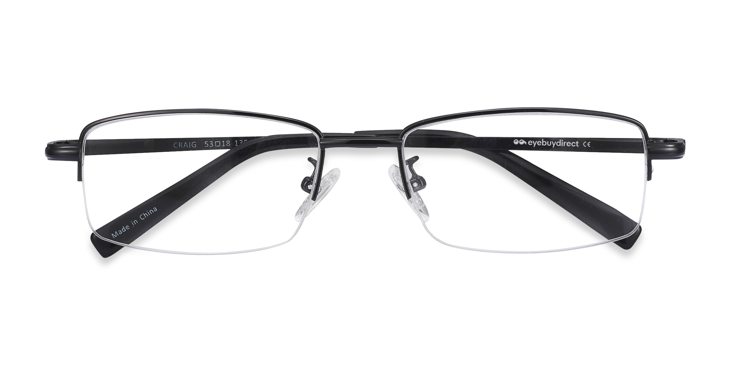 Black Craig -  Metal Eyeglasses