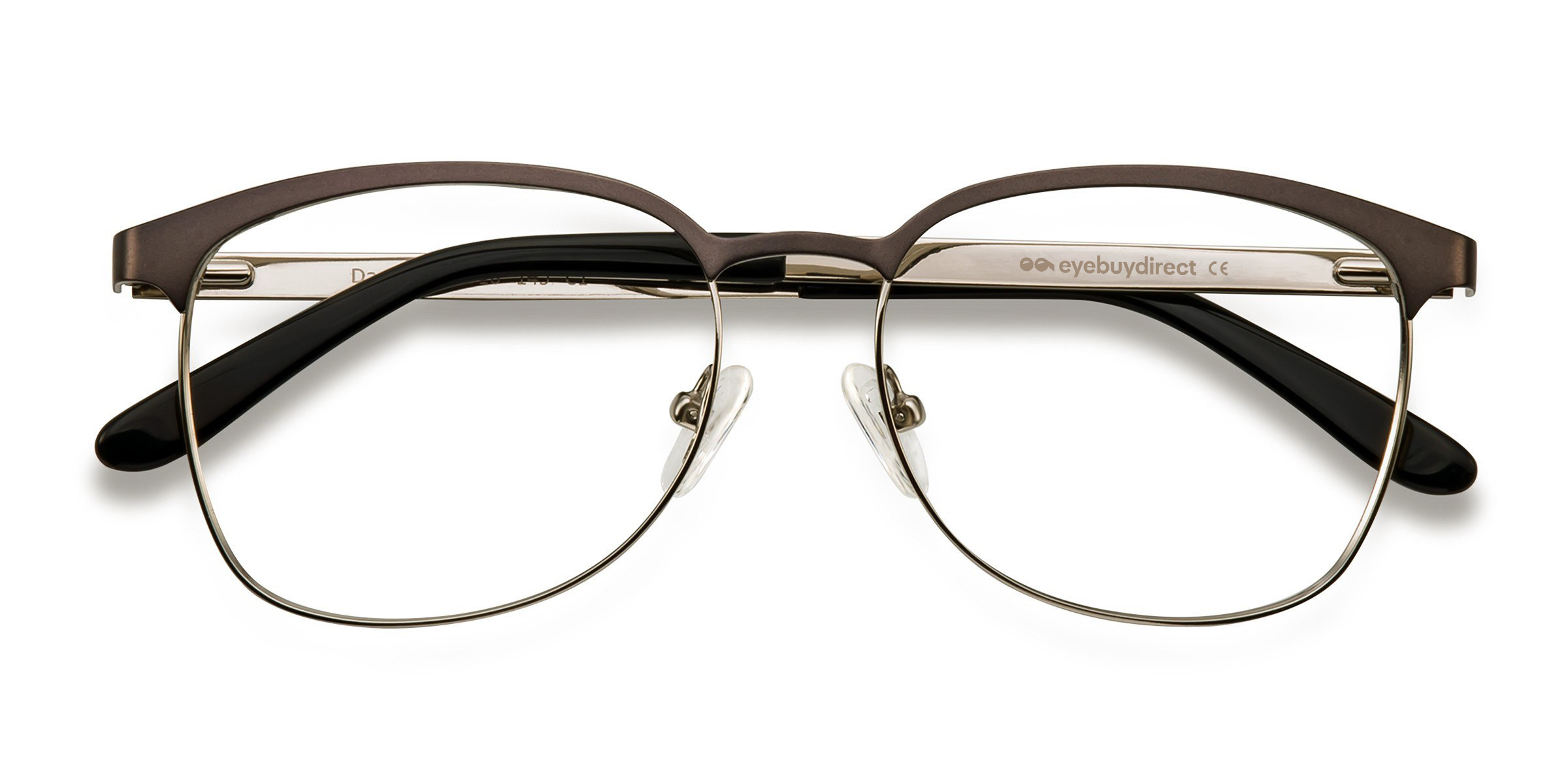 Gunmetal/Silver Dancer -  Metal Eyeglasses