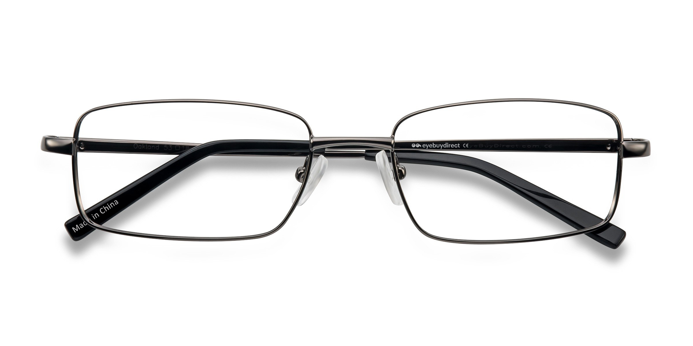 Gunmetal Oakland -  Métal Lunettes de vue