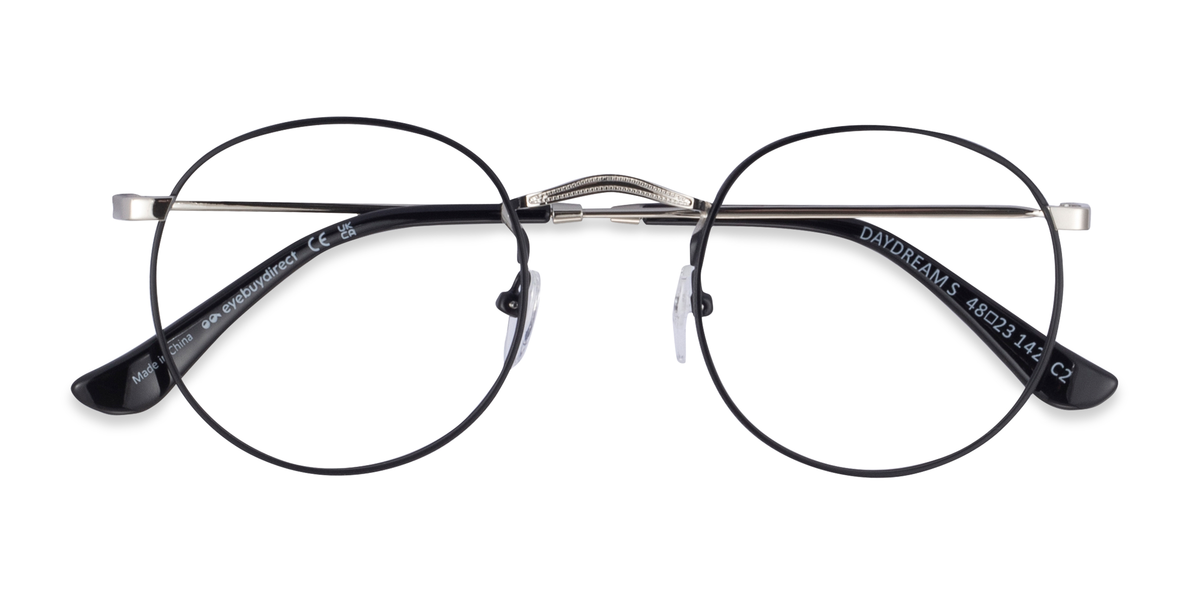 Black Silver Daydream -  Métal Lunettes de vue