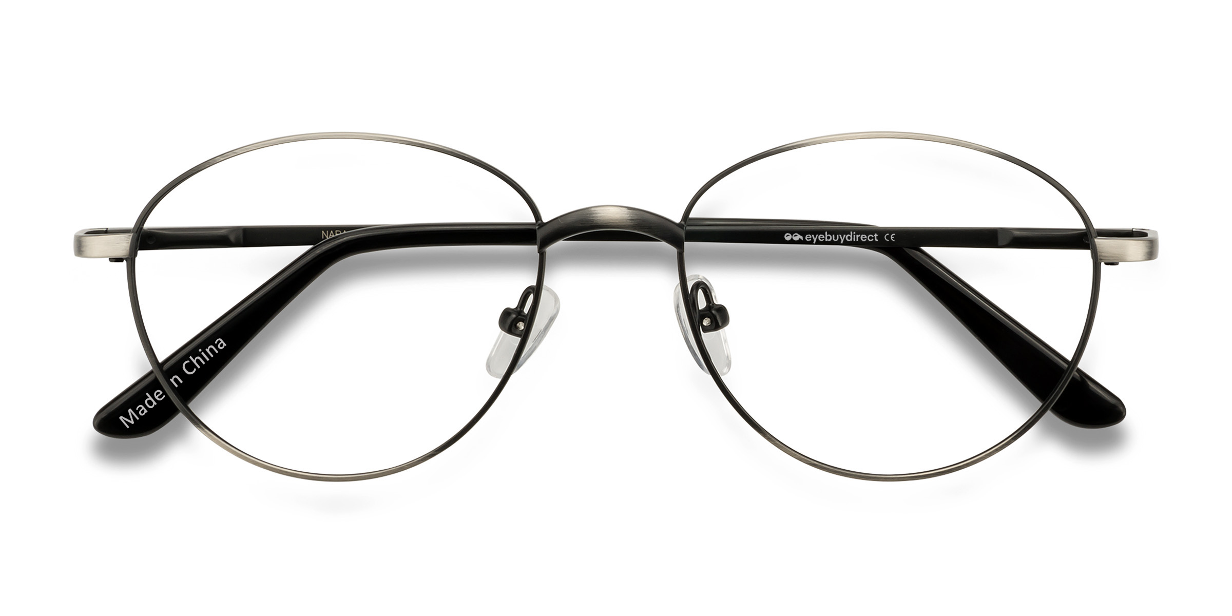 Gunmetal Nara -  Metal Eyeglasses