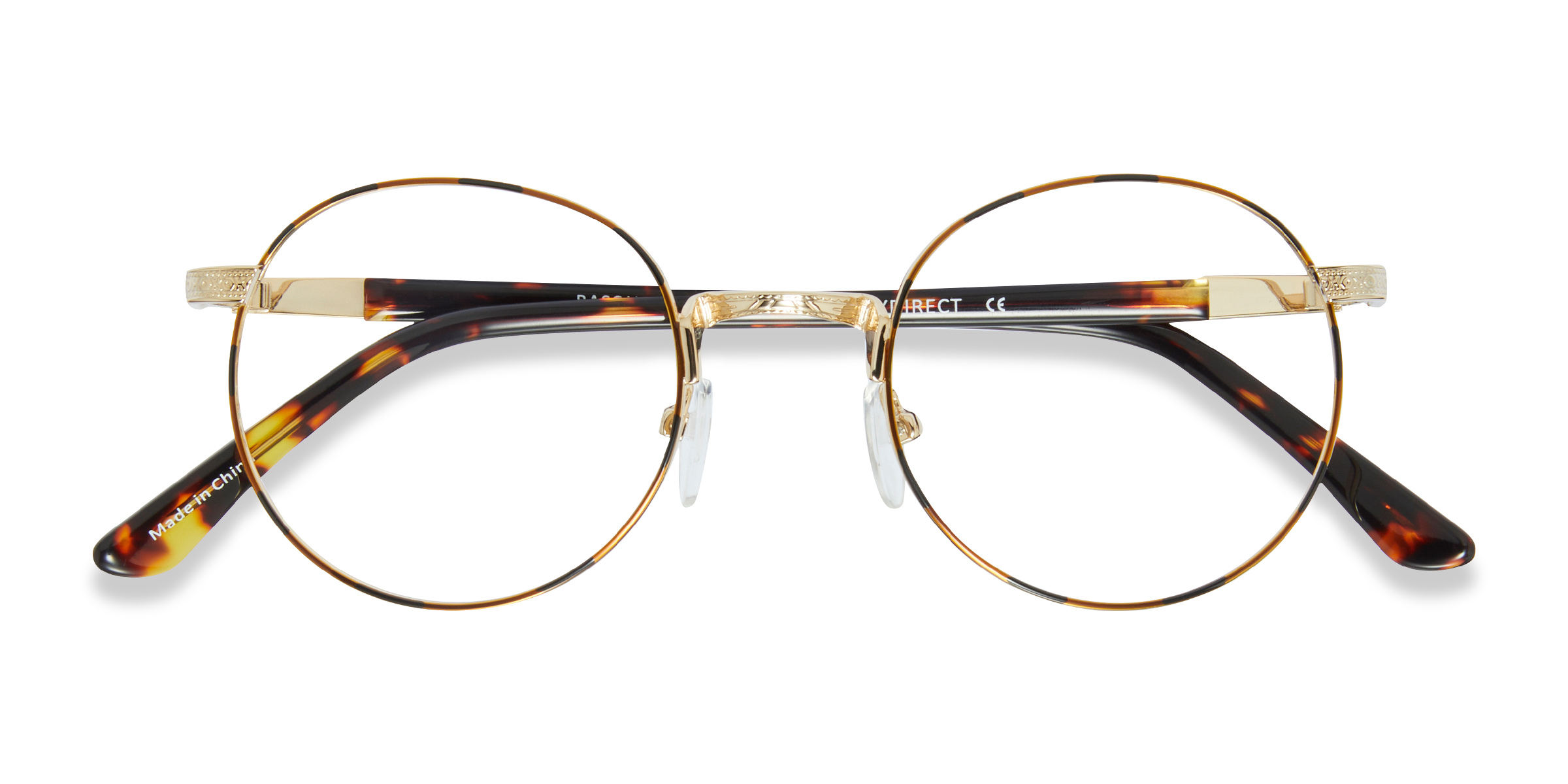Golden/Tortoise Basquiat -  Metal Eyeglasses
