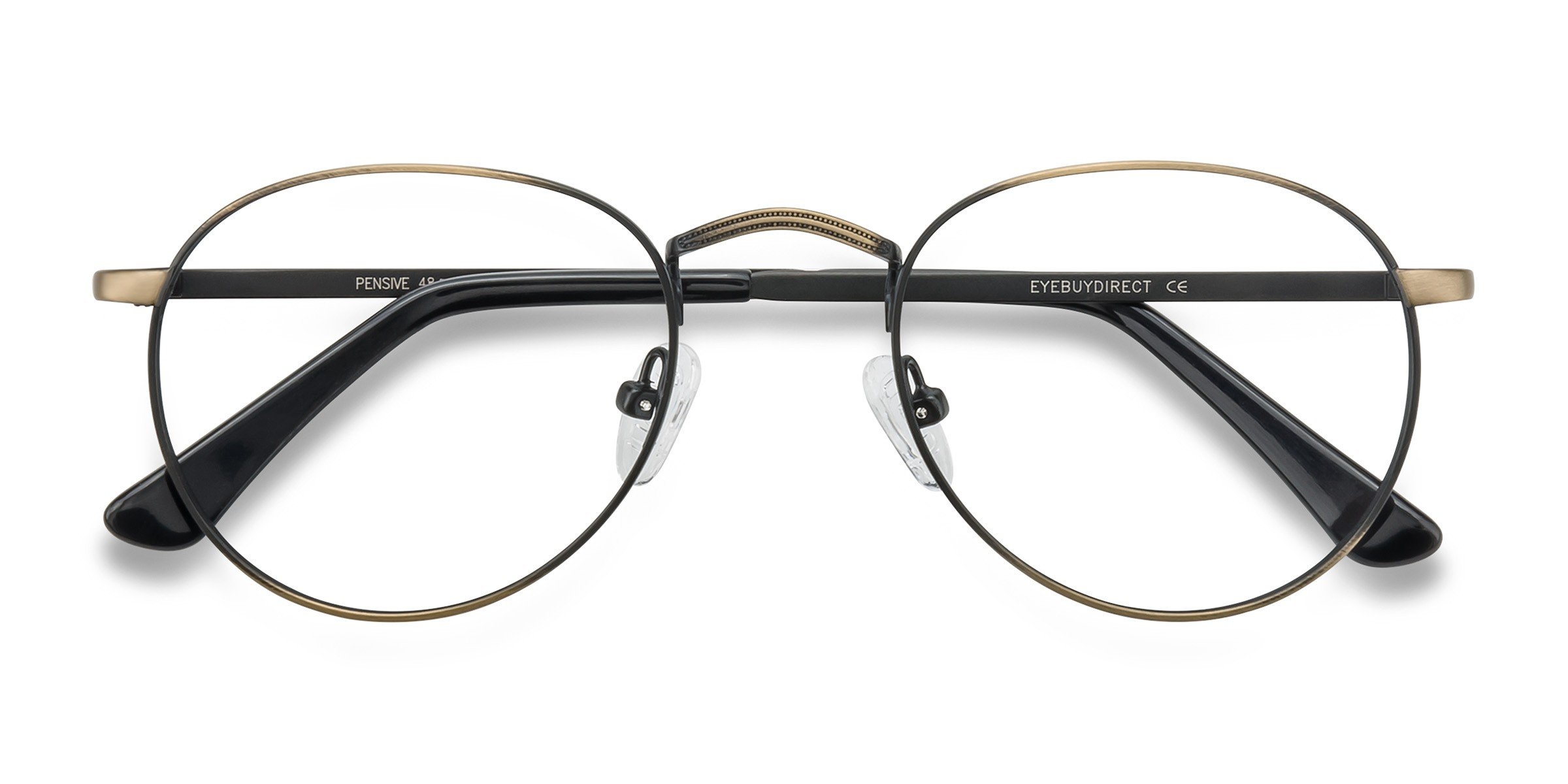 Bronze Pensive -  Metal Eyeglasses
