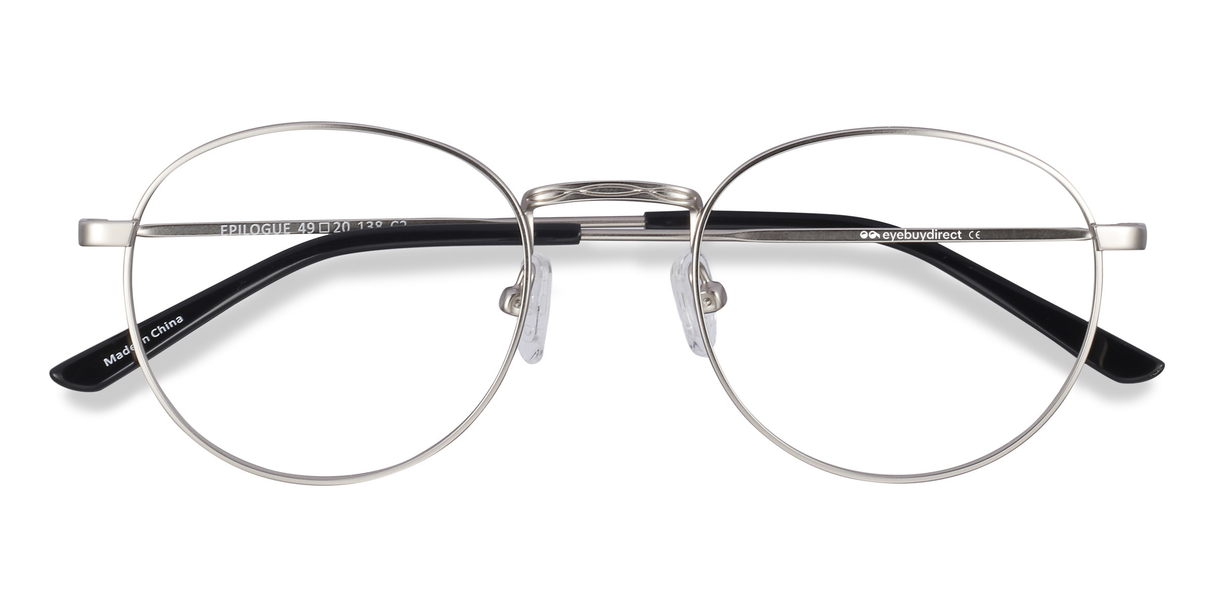 Silver Epilogue -  Metal Eyeglasses