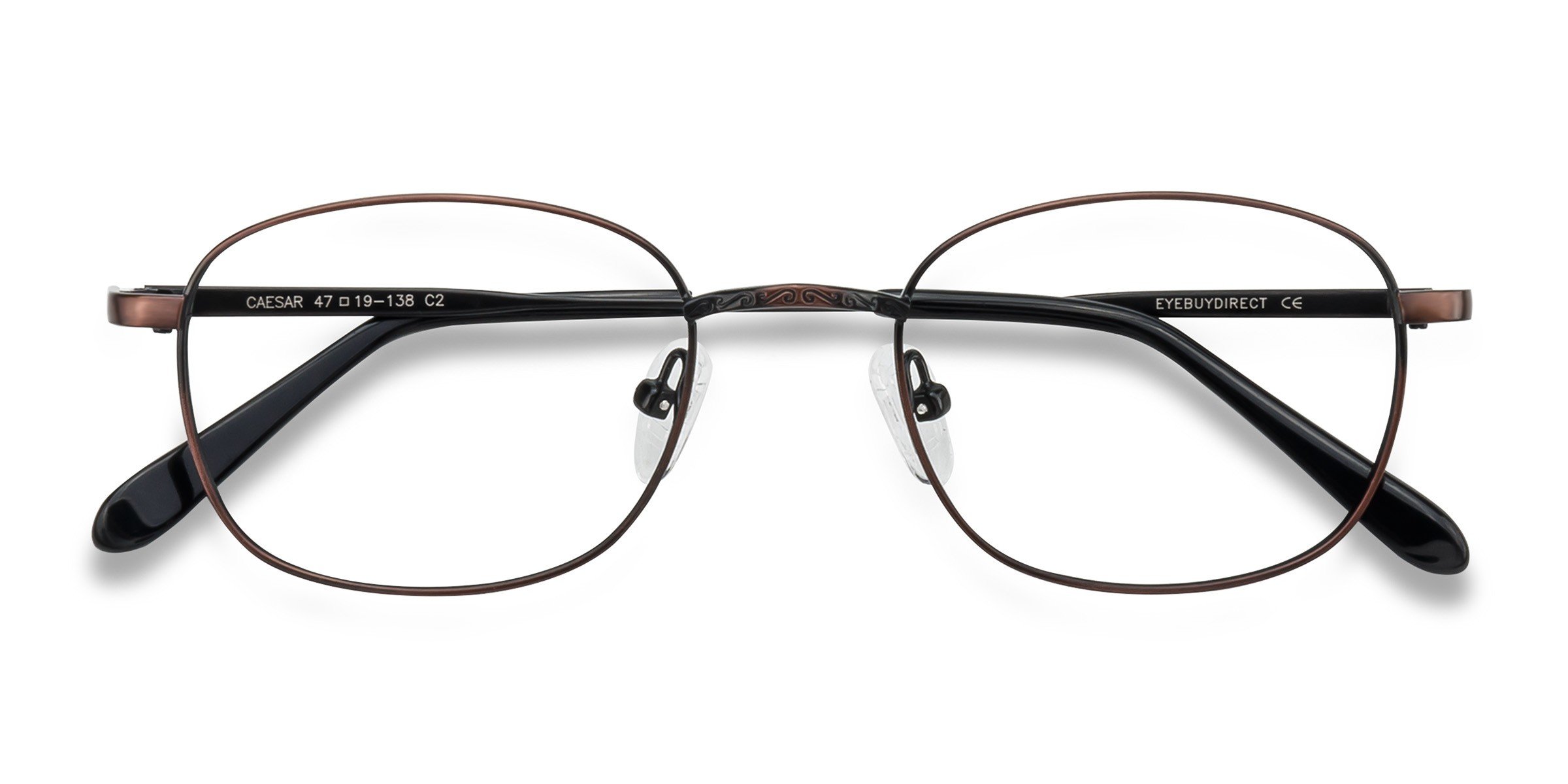 Aubergine Caesar -  Metal Eyeglasses