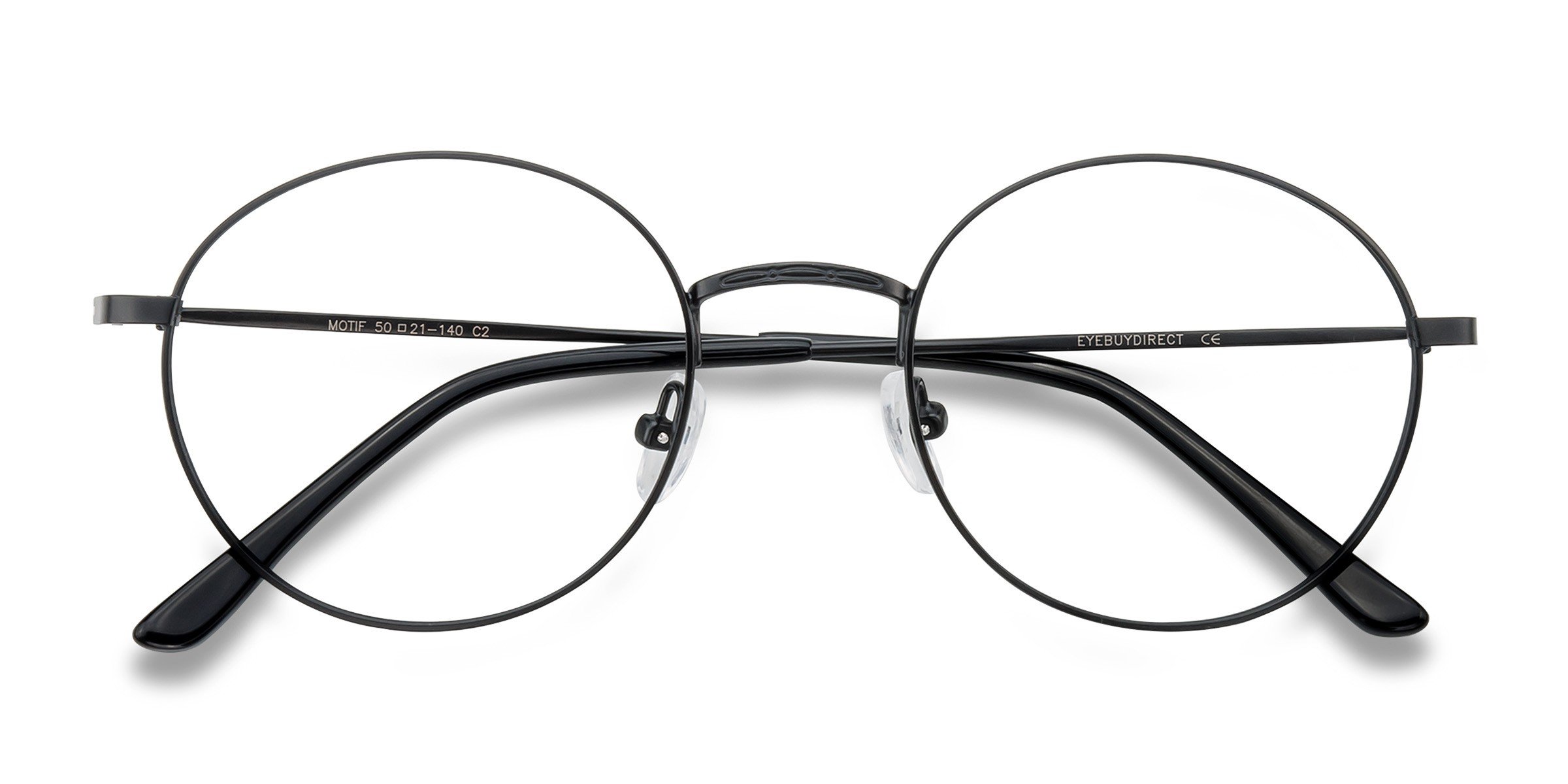 Black Motif -  Metal Eyeglasses