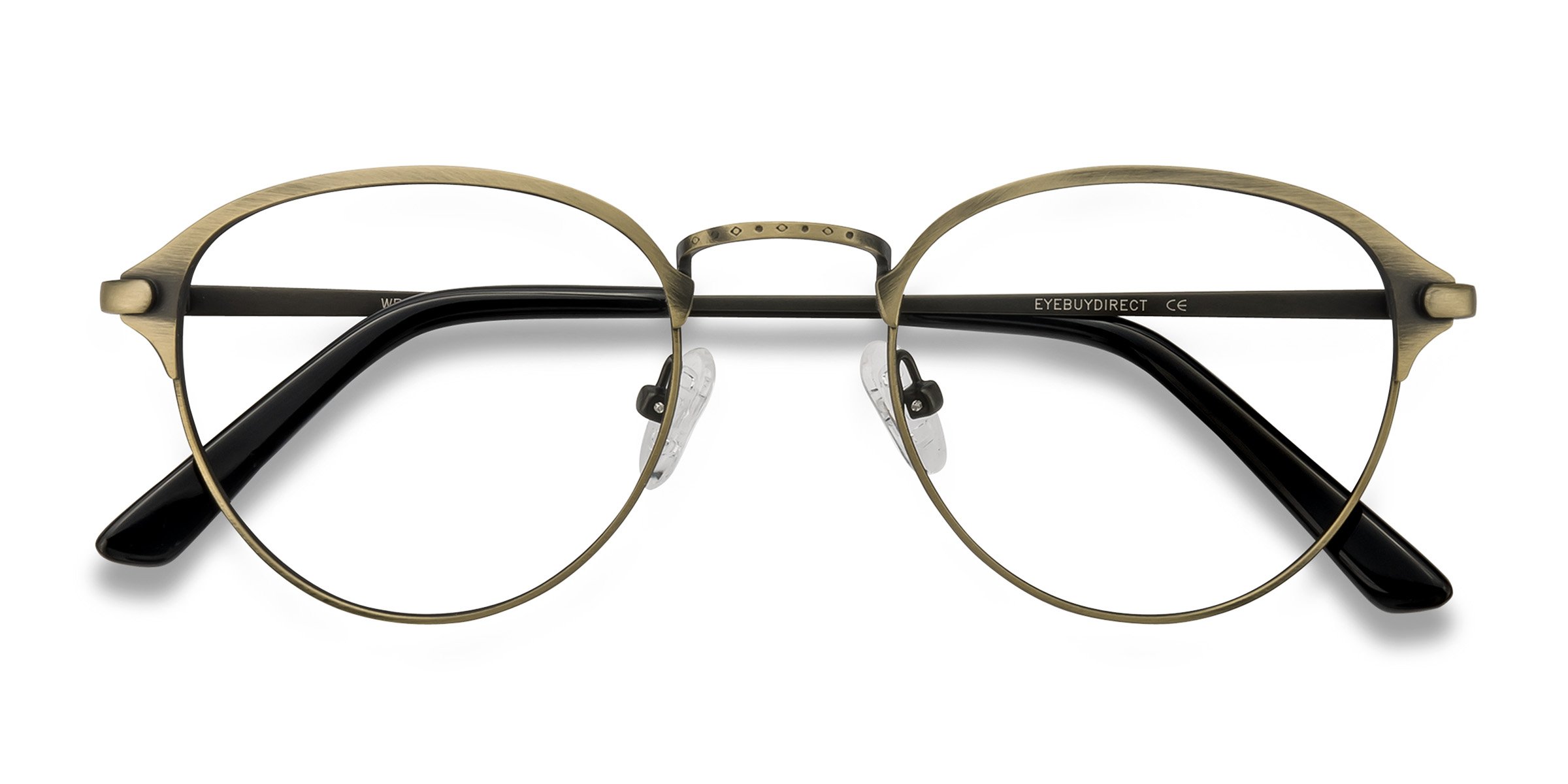 Bronze Wrap -  Metal Eyeglasses