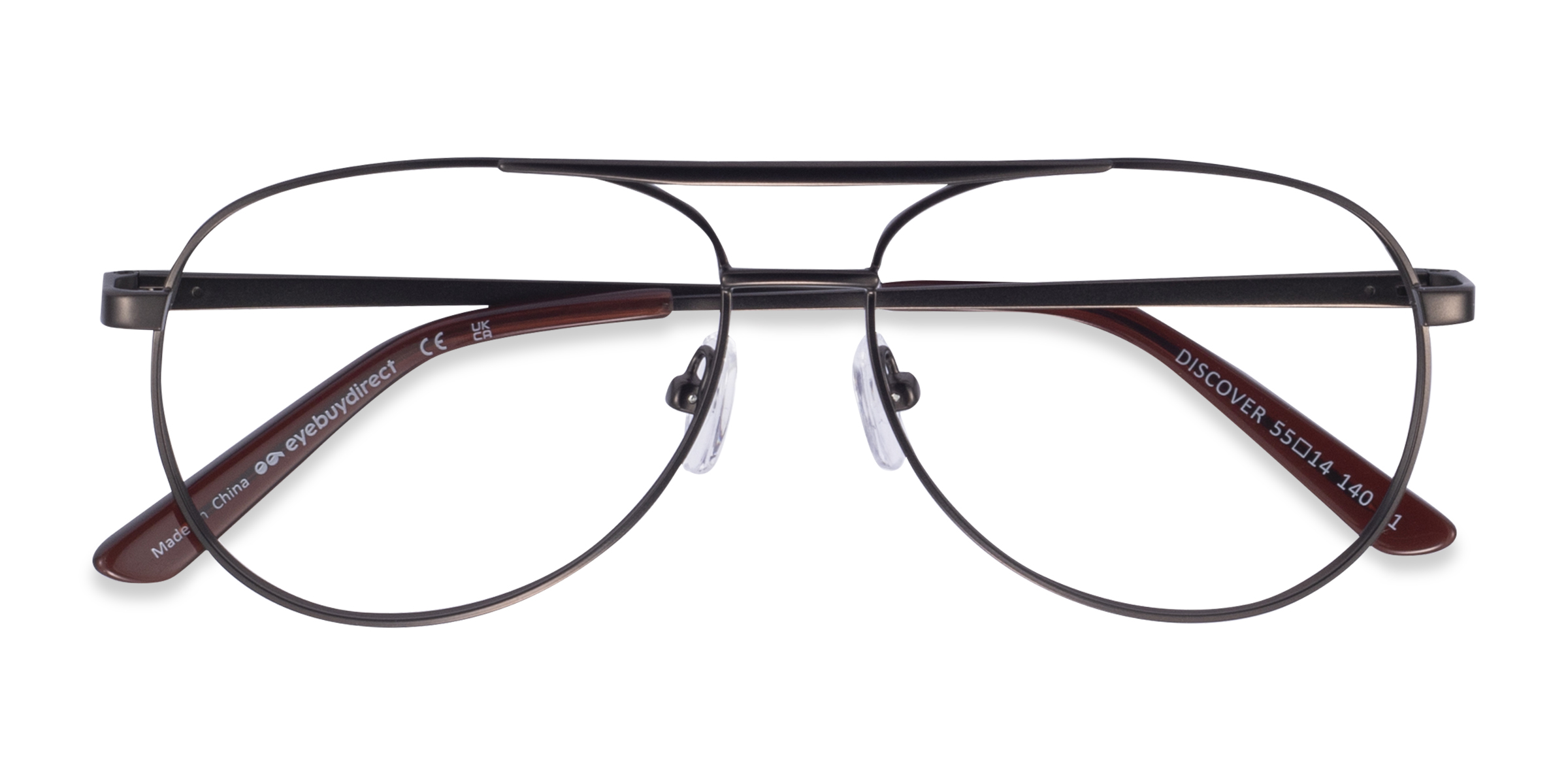 Gunmetal Discover -  Metal Eyeglasses
