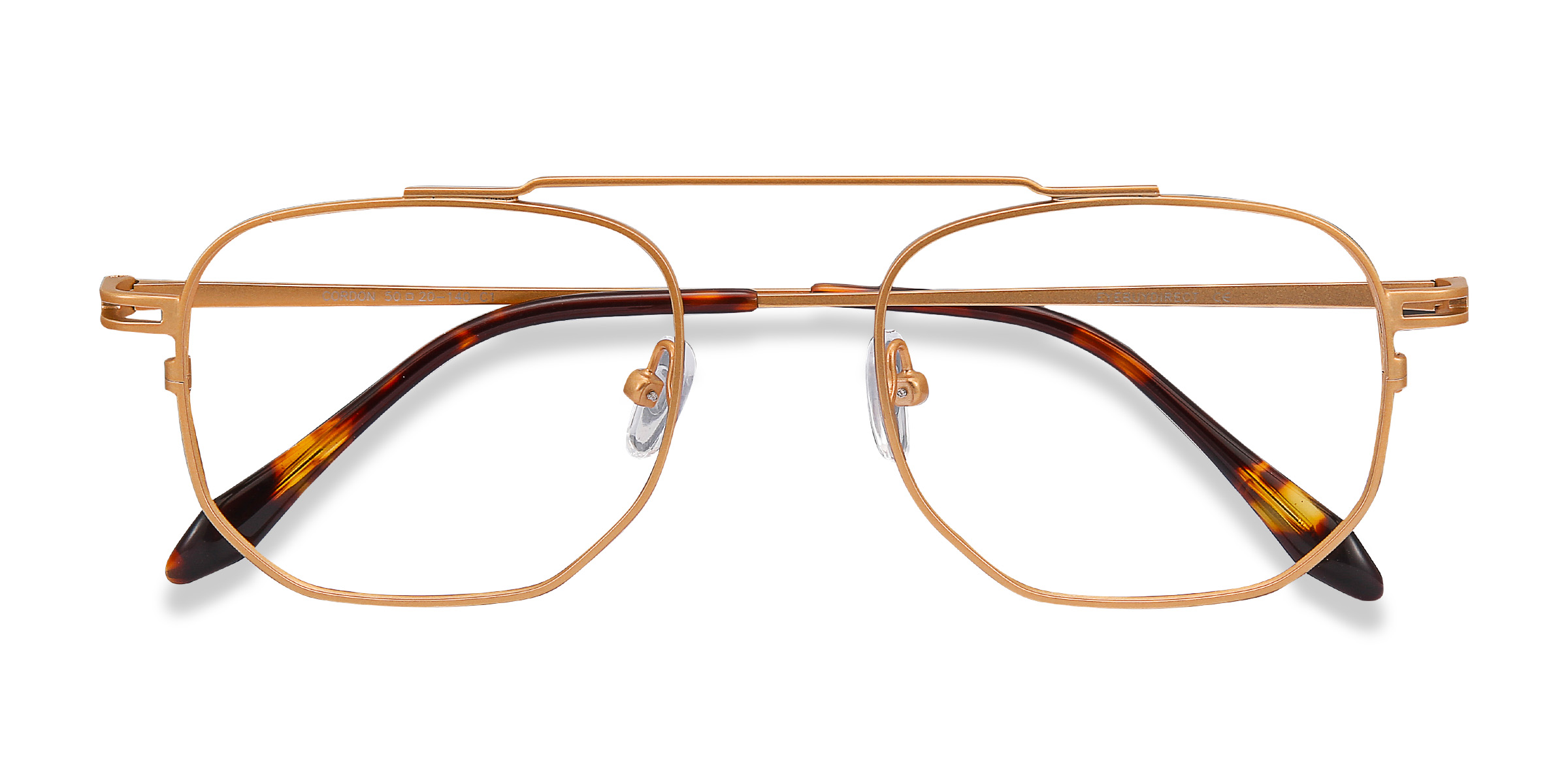 Doré Cordon -  Métal Lunettes de vue