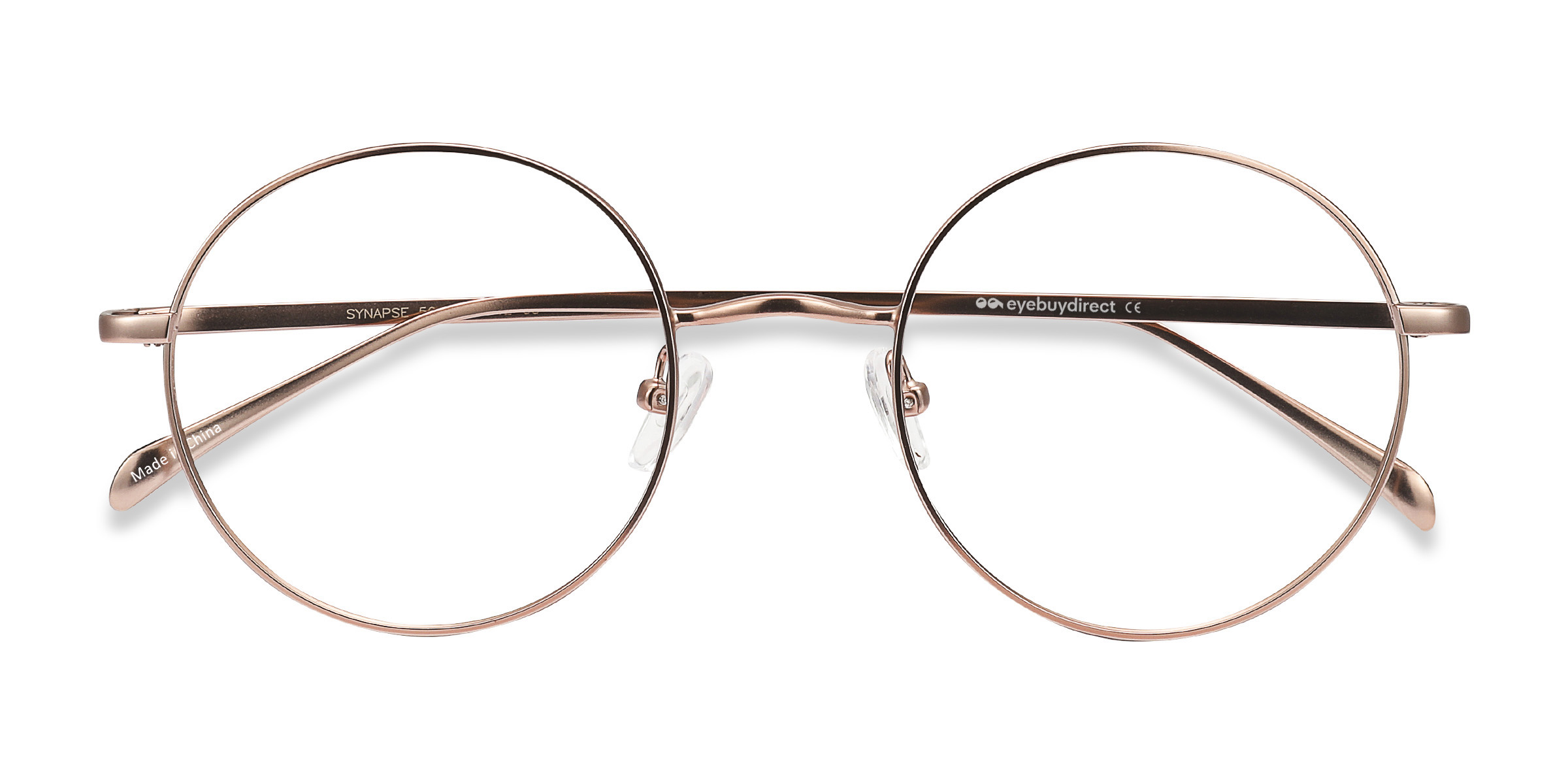 Rose Gold Synapse -  Metal Eyeglasses
