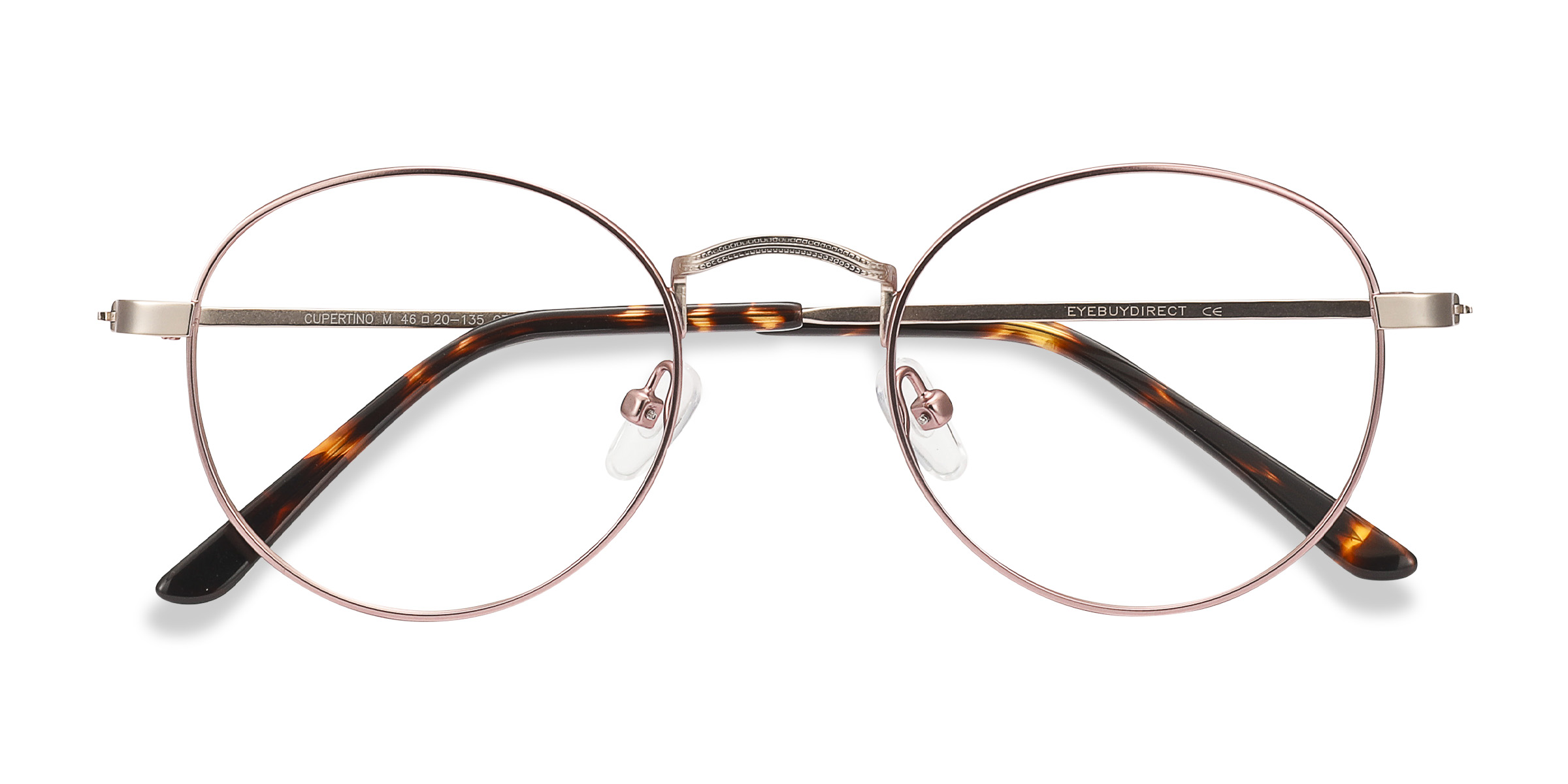 Victorian Pink Cupertino -  Metal Eyeglasses
