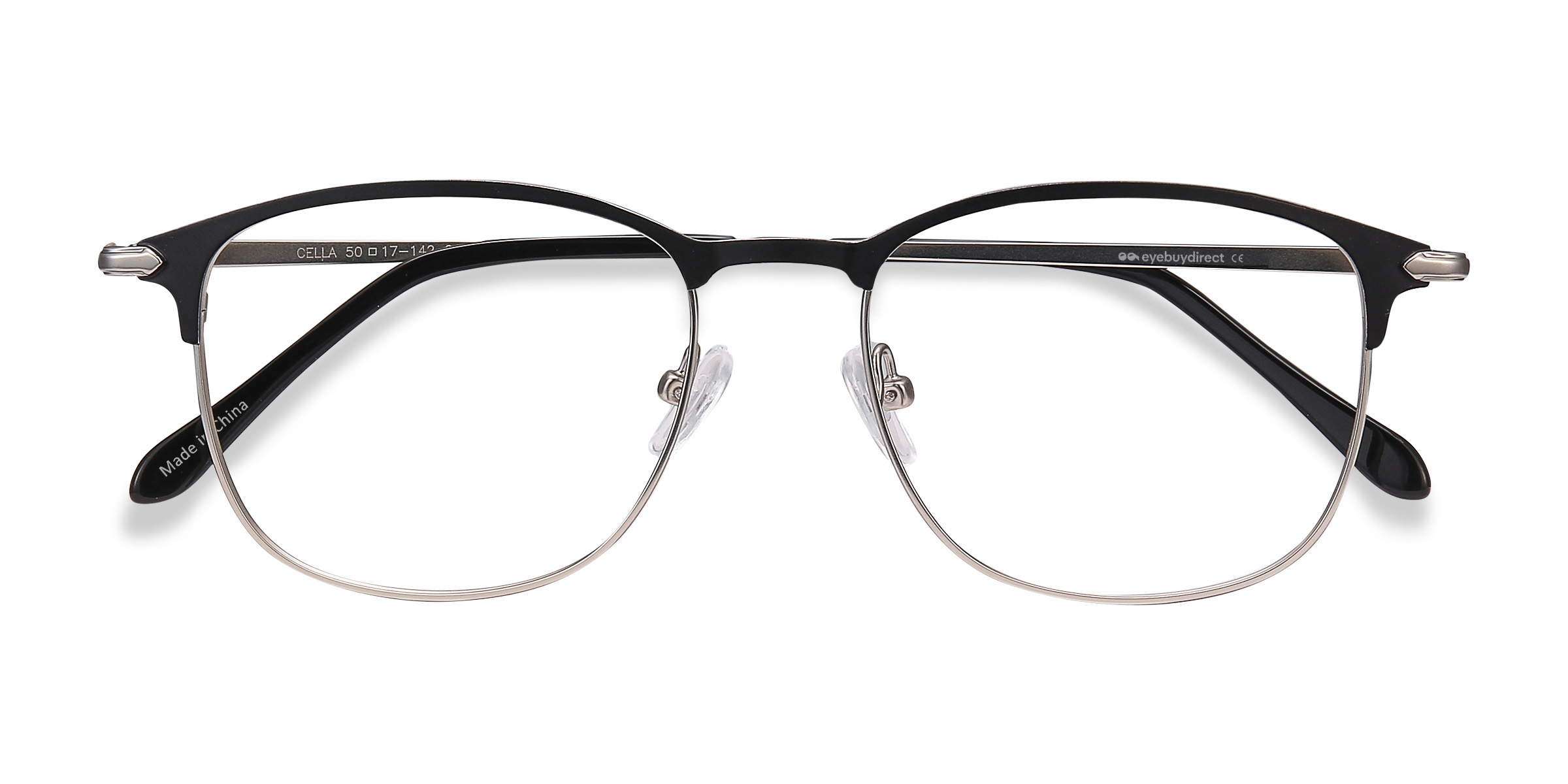 Black Cella -  Metal Eyeglasses