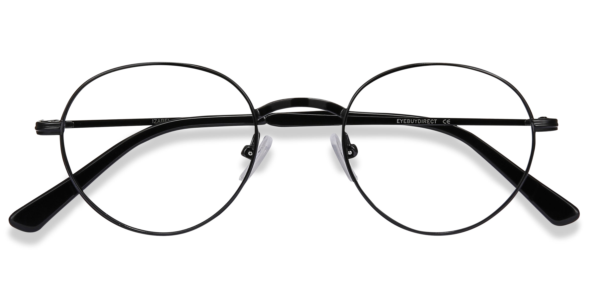 Noir Izabel -  Métal Lunettes de vue