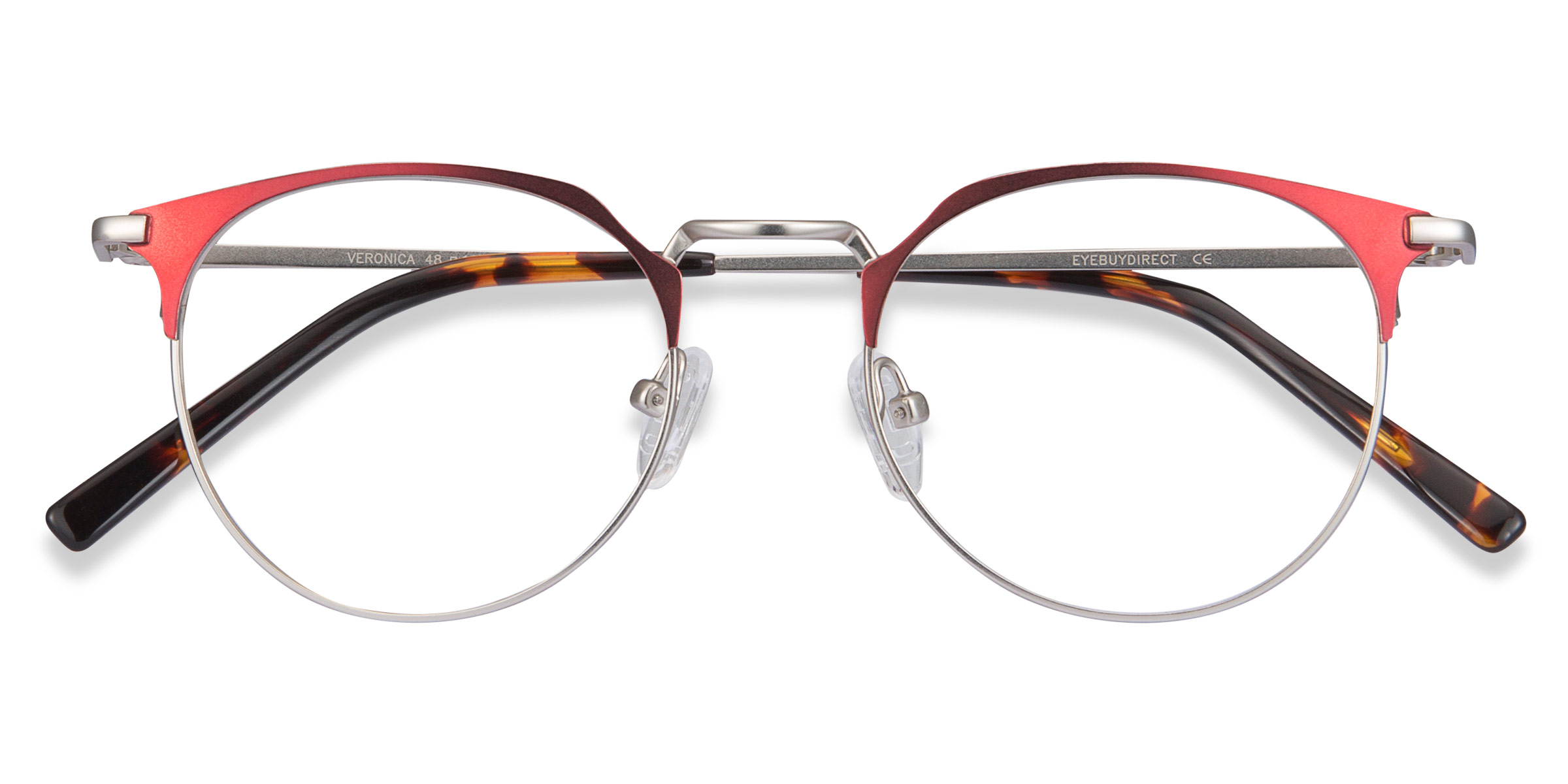 Red Veronica -  Metal Eyeglasses