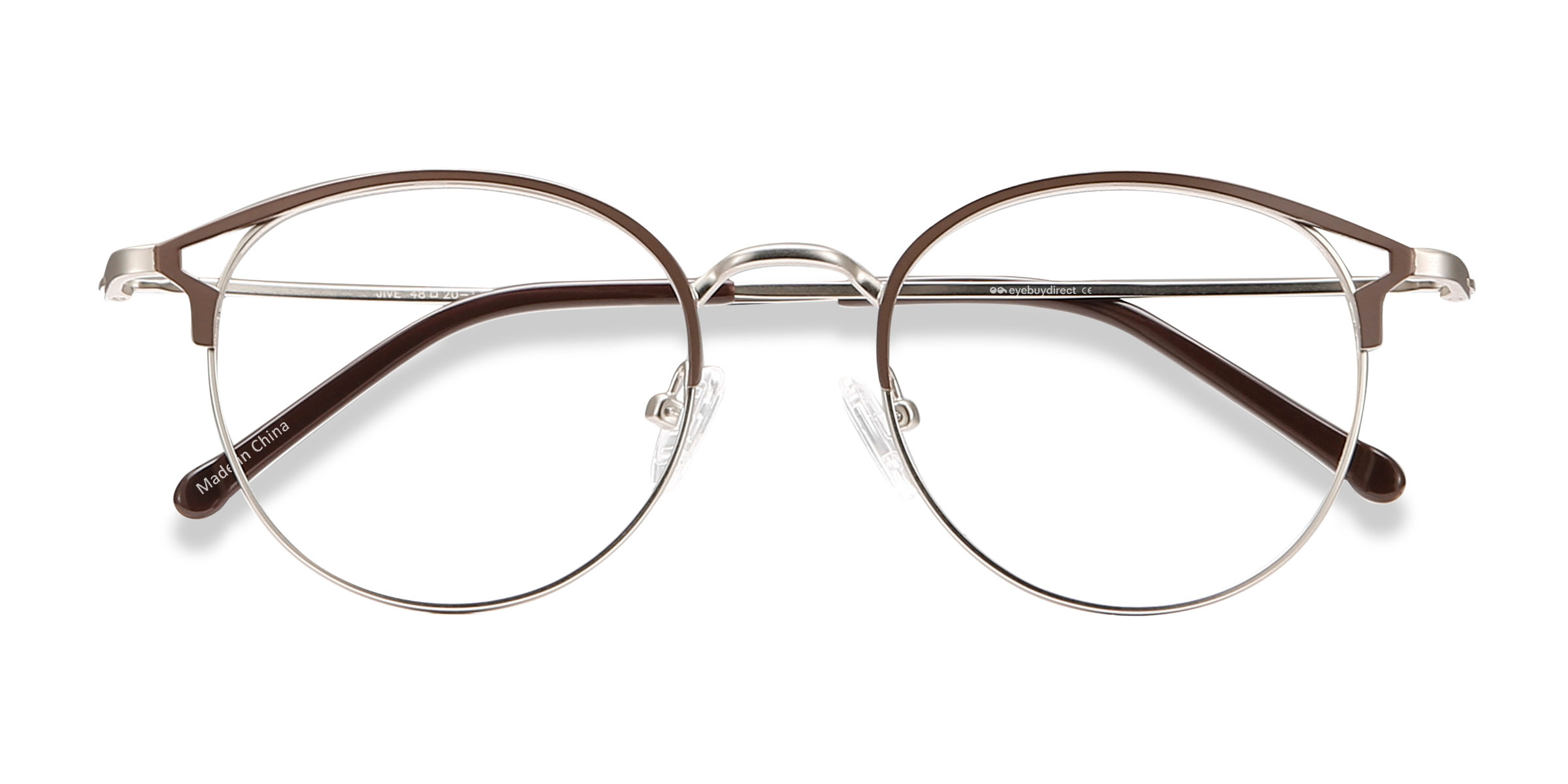 Brun Jive -  Métal Lunettes de vue