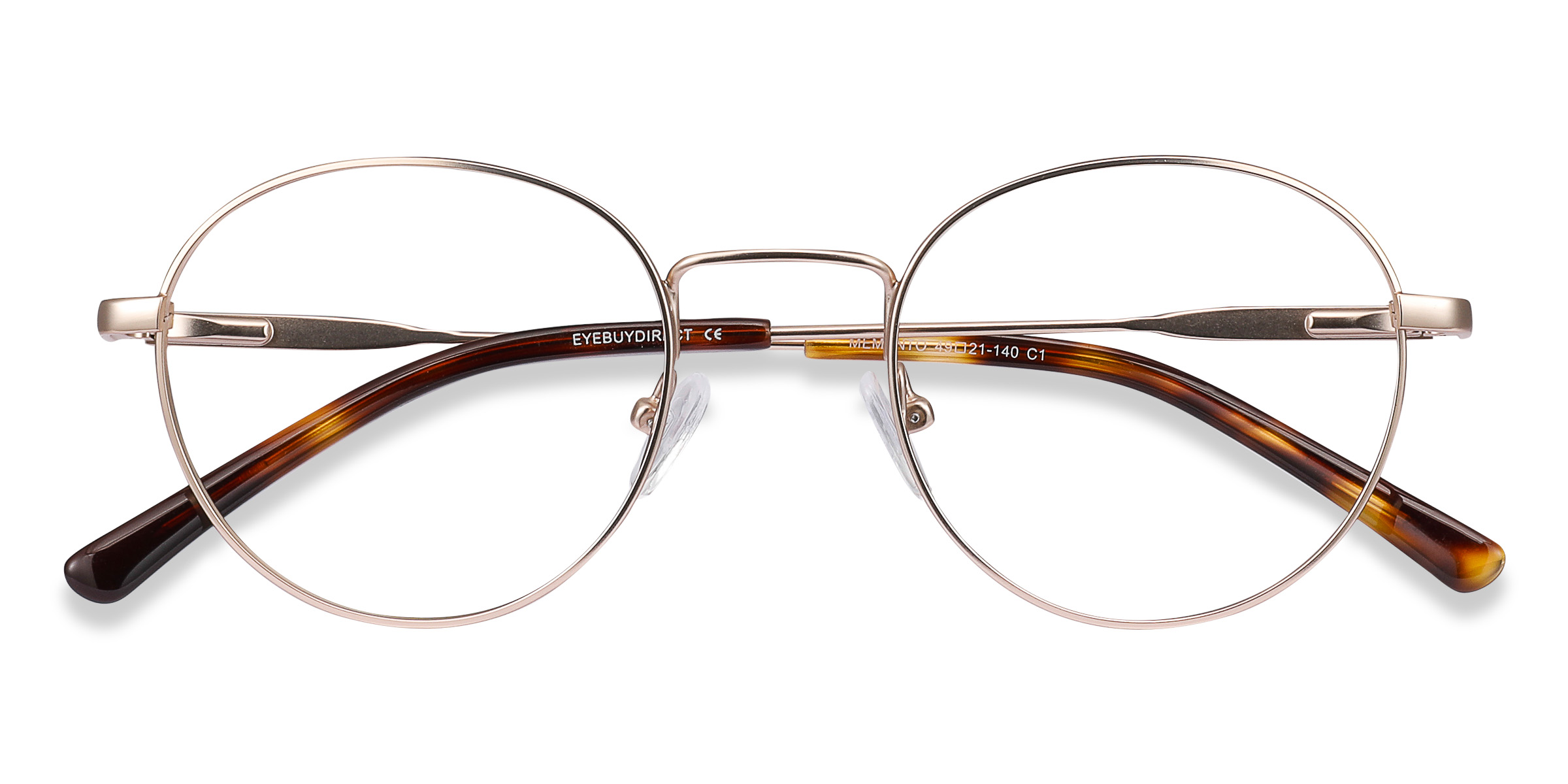 Golden Memento -  Metal Eyeglasses