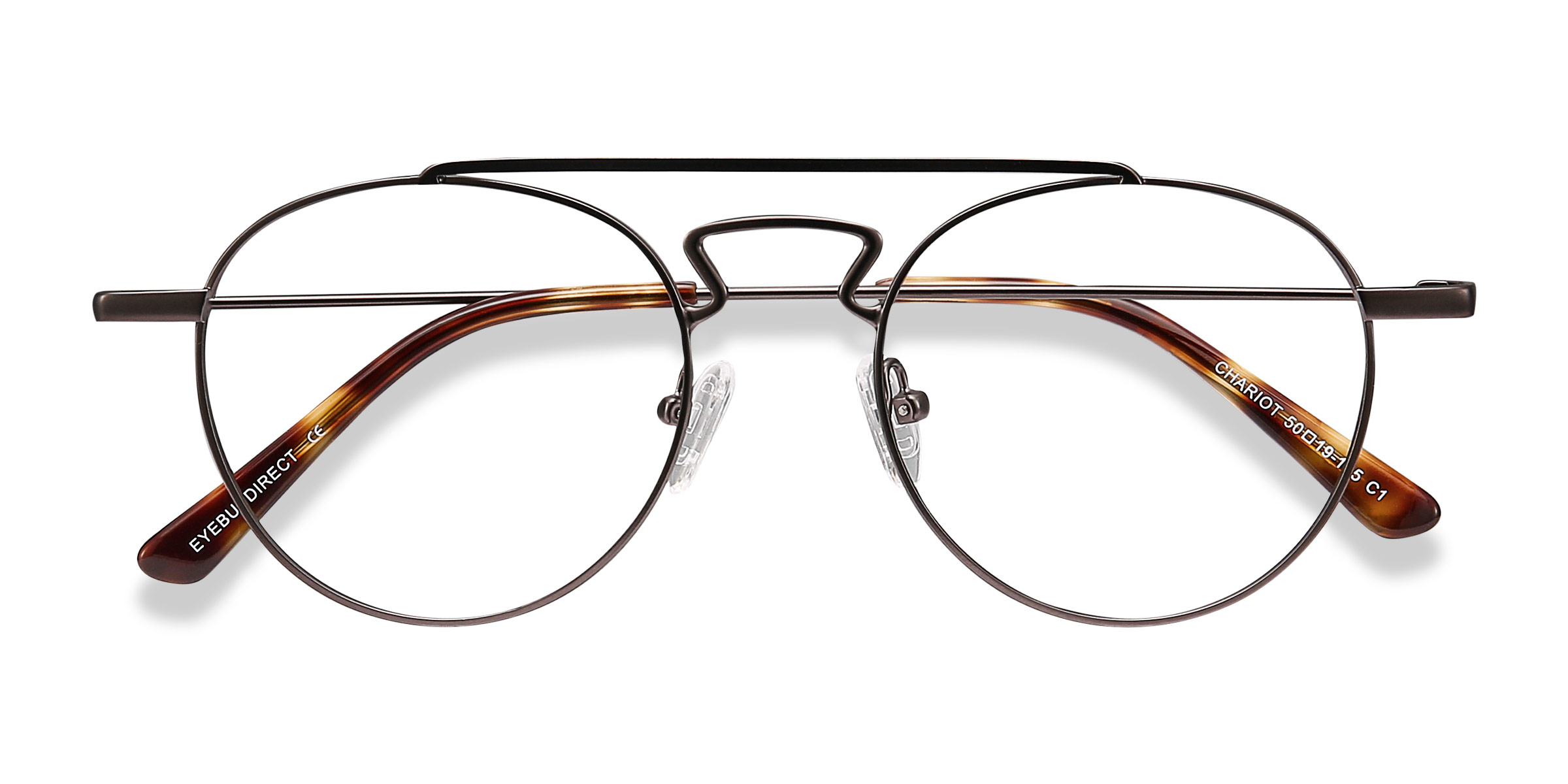Gunmetal Chariot -  Metal Eyeglasses