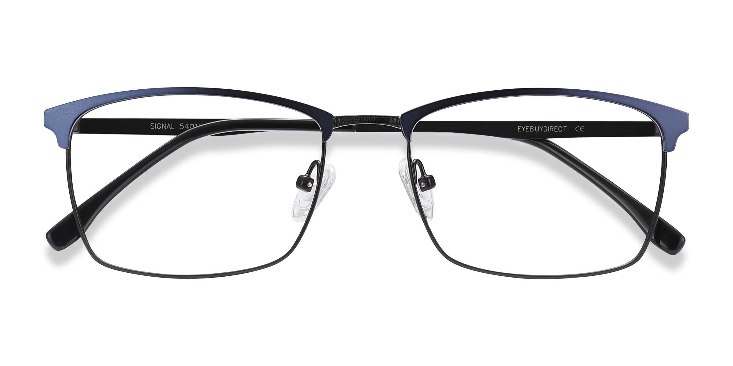 Blue Signal -  Metal Eyeglasses