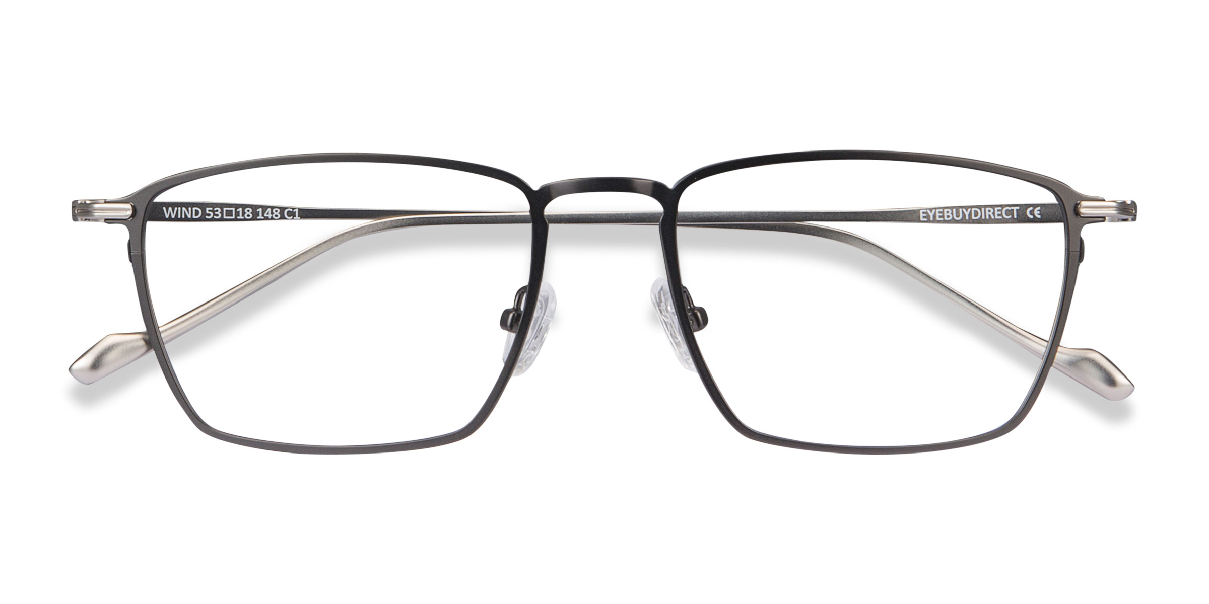 Gunmetal Wind -  Metal Eyeglasses