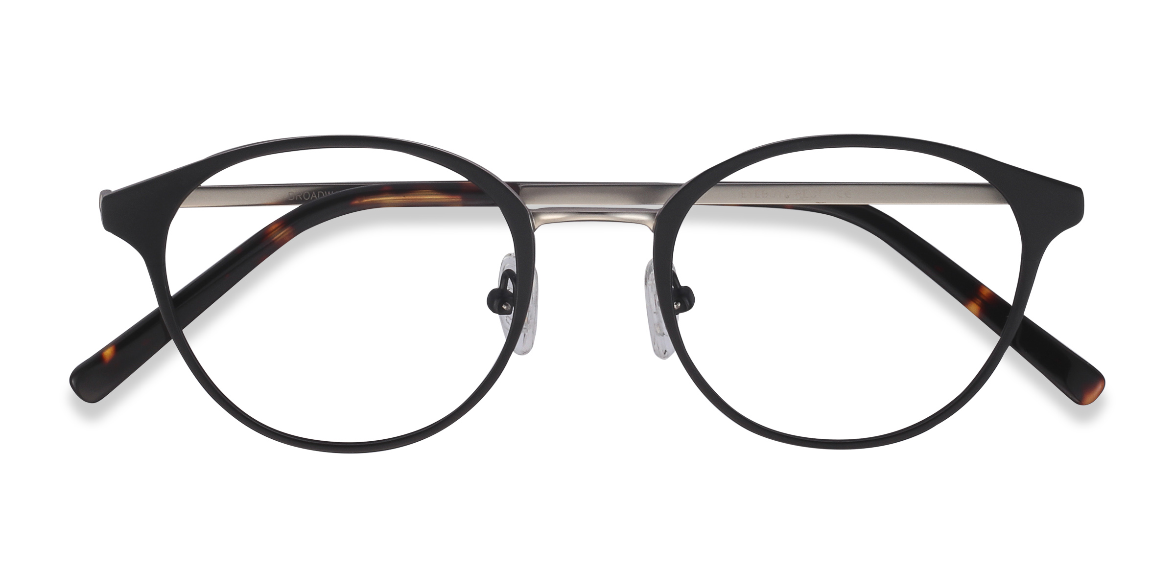 Black Broadway -  Metal Eyeglasses