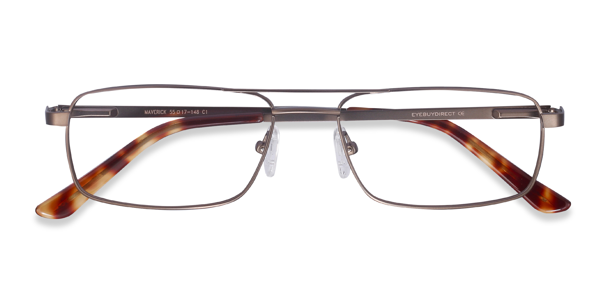 Brun Maverick -  Métal Lunettes de vue