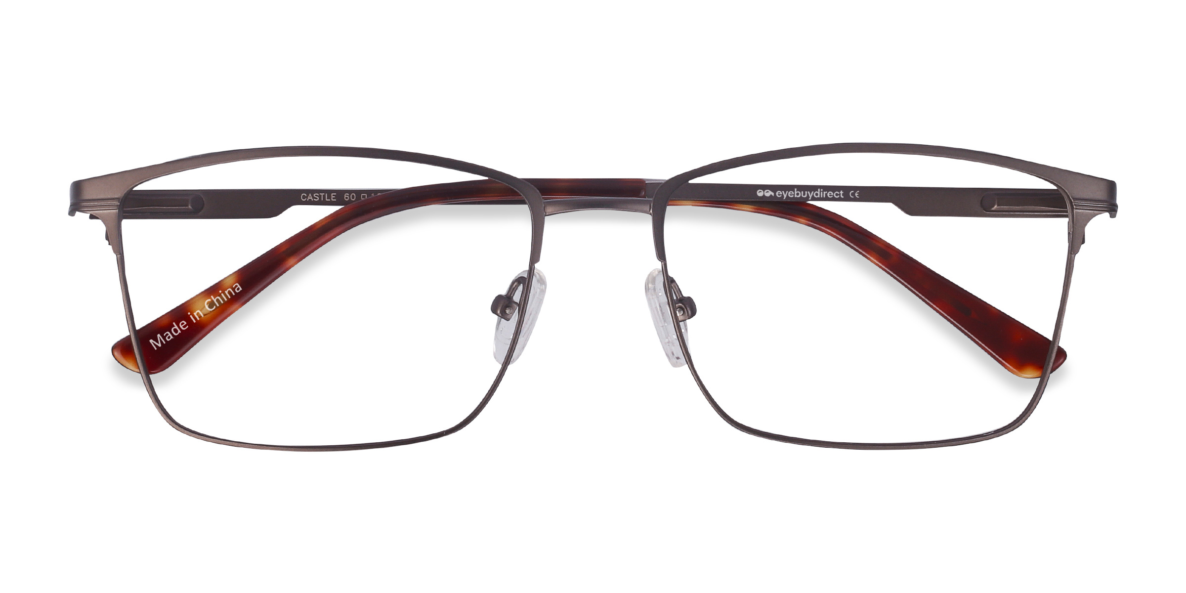 Gunmetal Castle -  Metal Eyeglasses