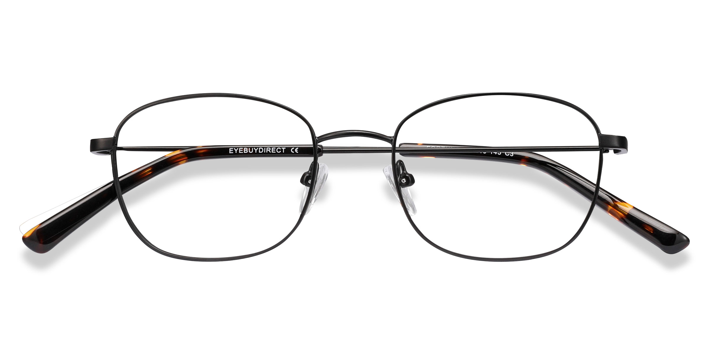 Black Fortune -  Metal Eyeglasses