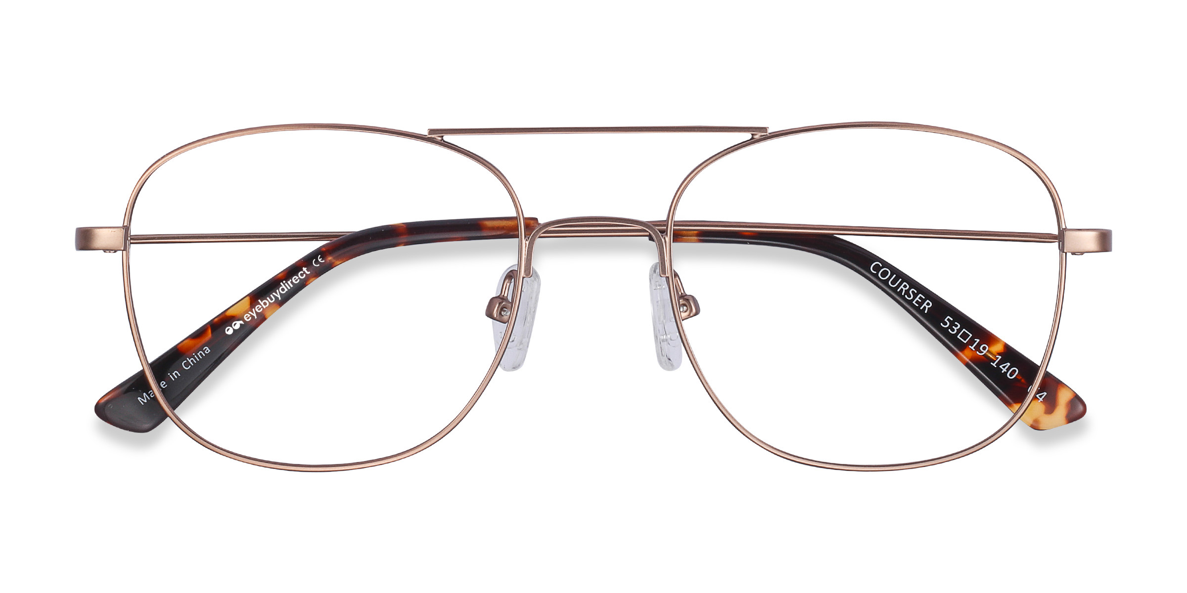 Rose Gold Courser -  Metal Eyeglasses