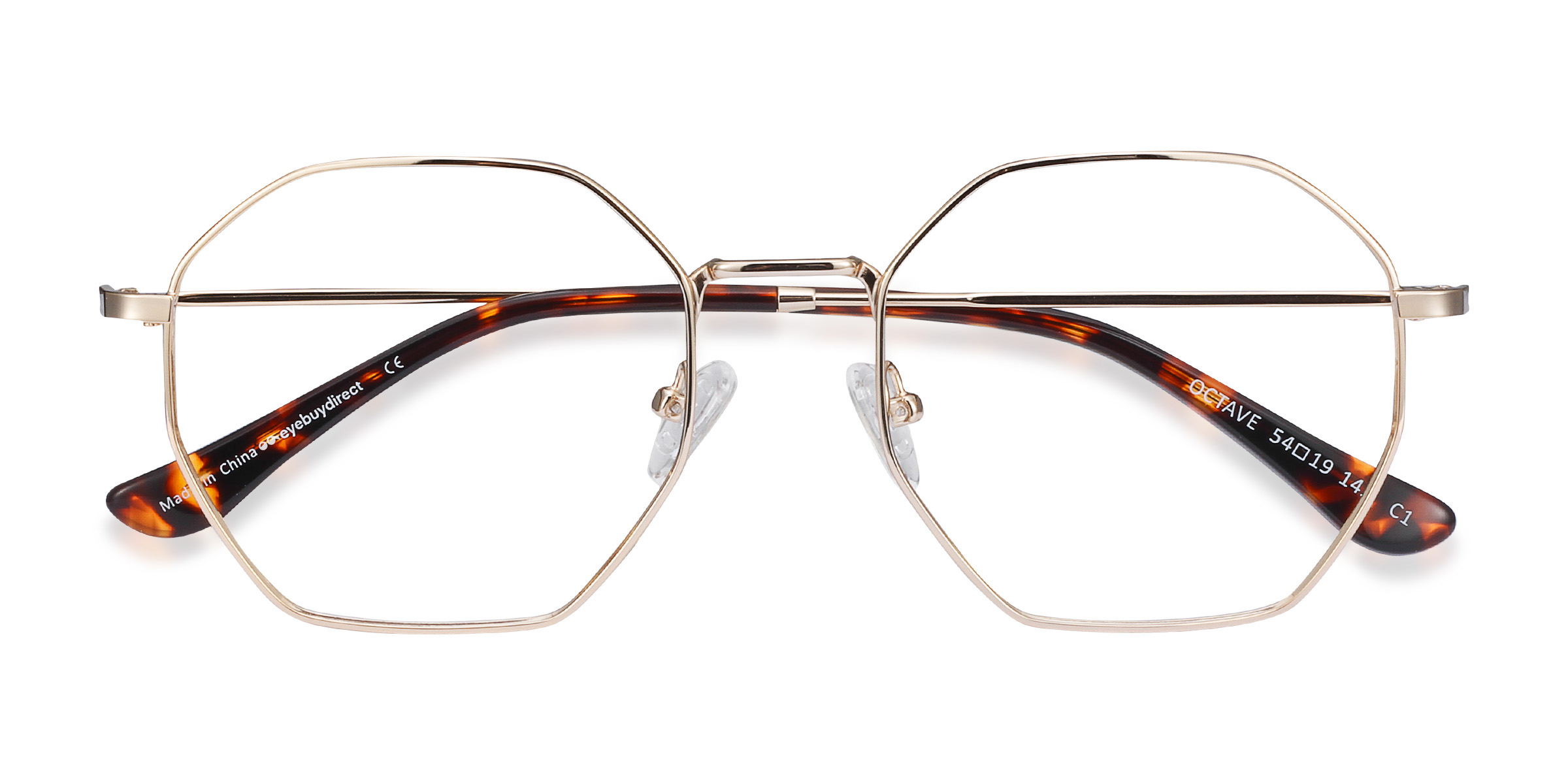 Golden Octave -  Metal Eyeglasses