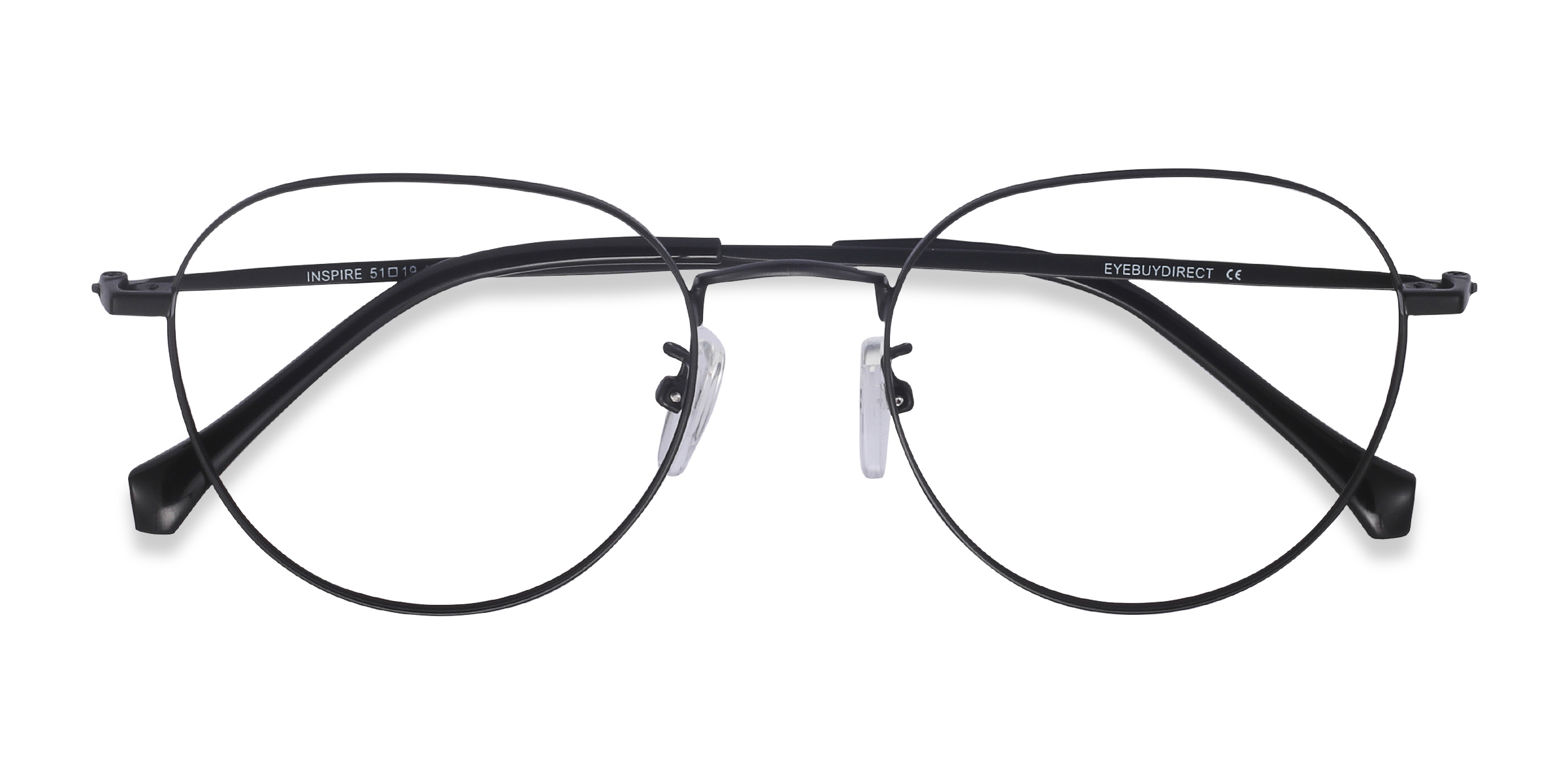 Noir Inspire -  Métal Lunettes de vue