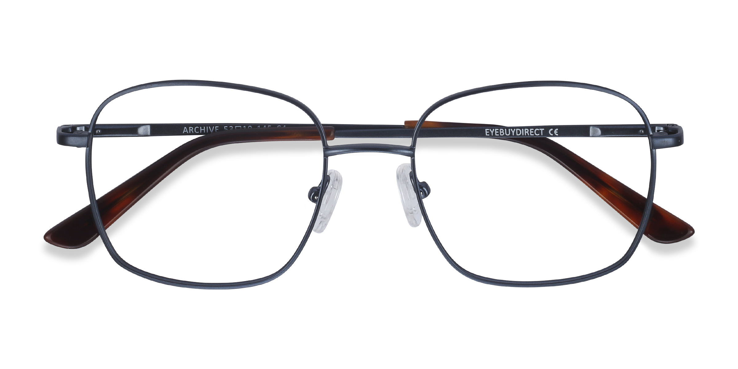 Navy Archive -  Metal Eyeglasses