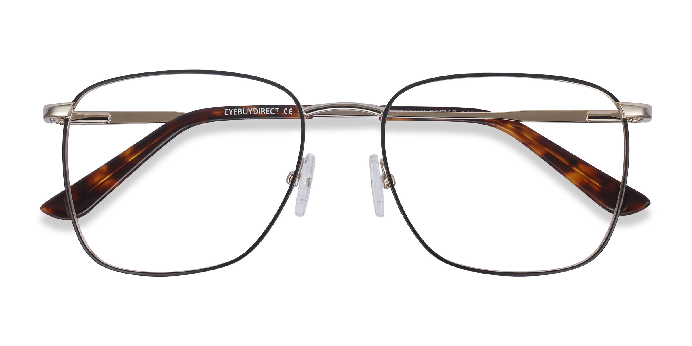 Black Gold Reason -  Metal Eyeglasses